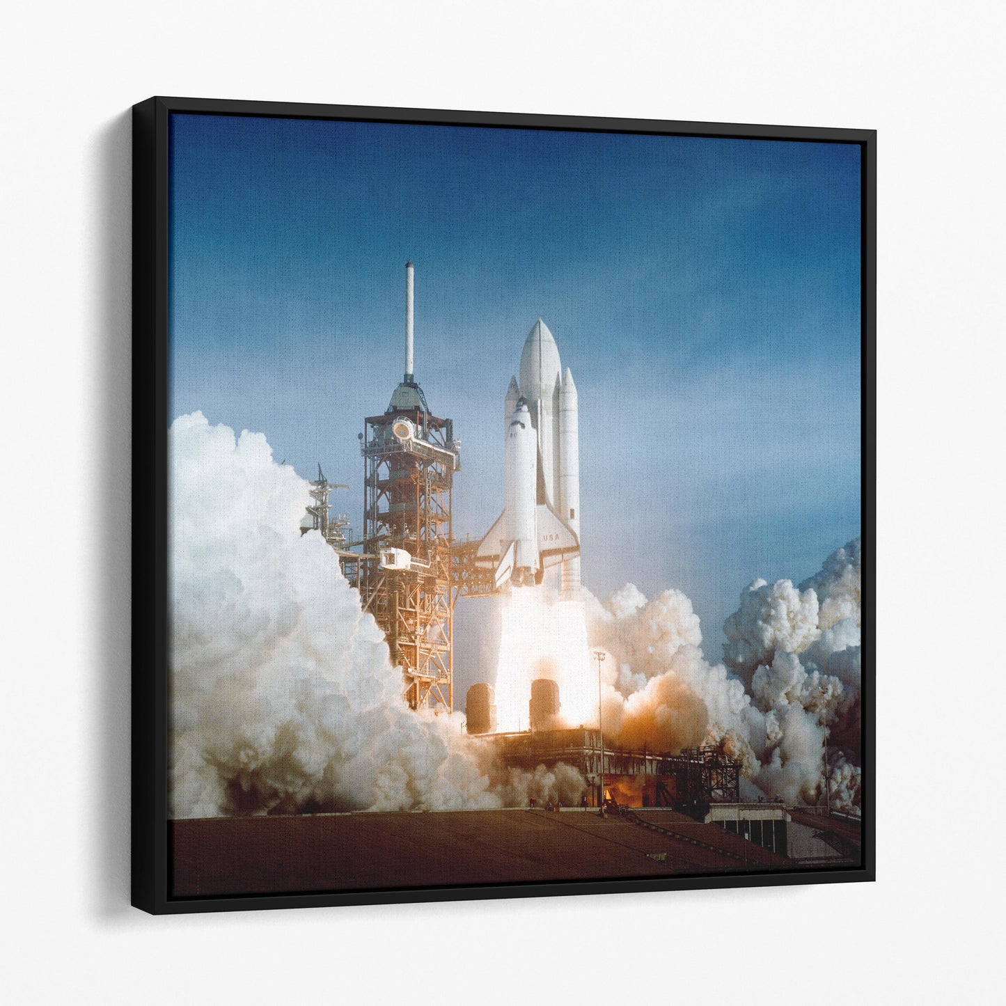 First Space Shuttle Launch, 1981 Shuttle Columbia