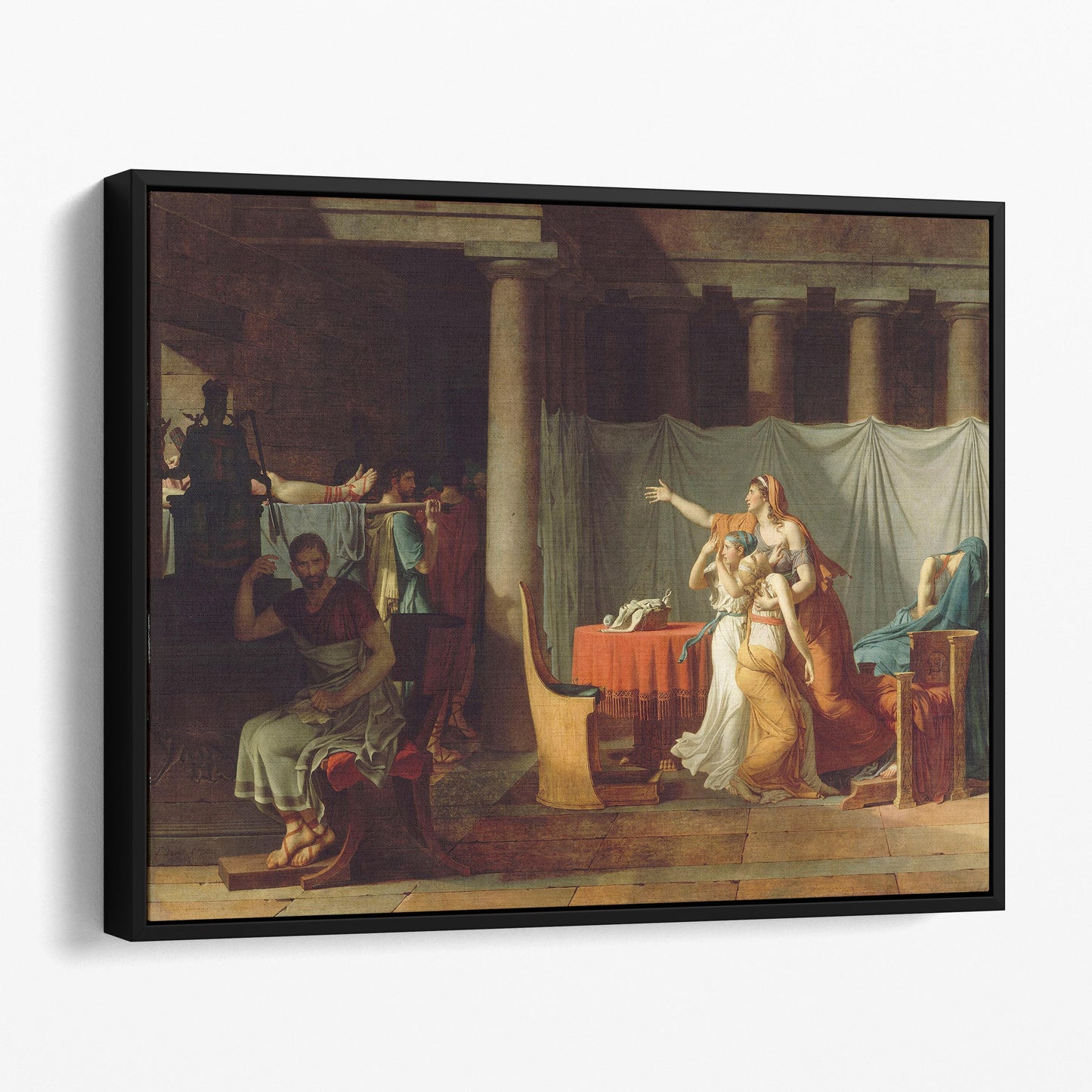 The Lictors Bring to Brutus the Bodies of His Sons by Jacques-Louis David