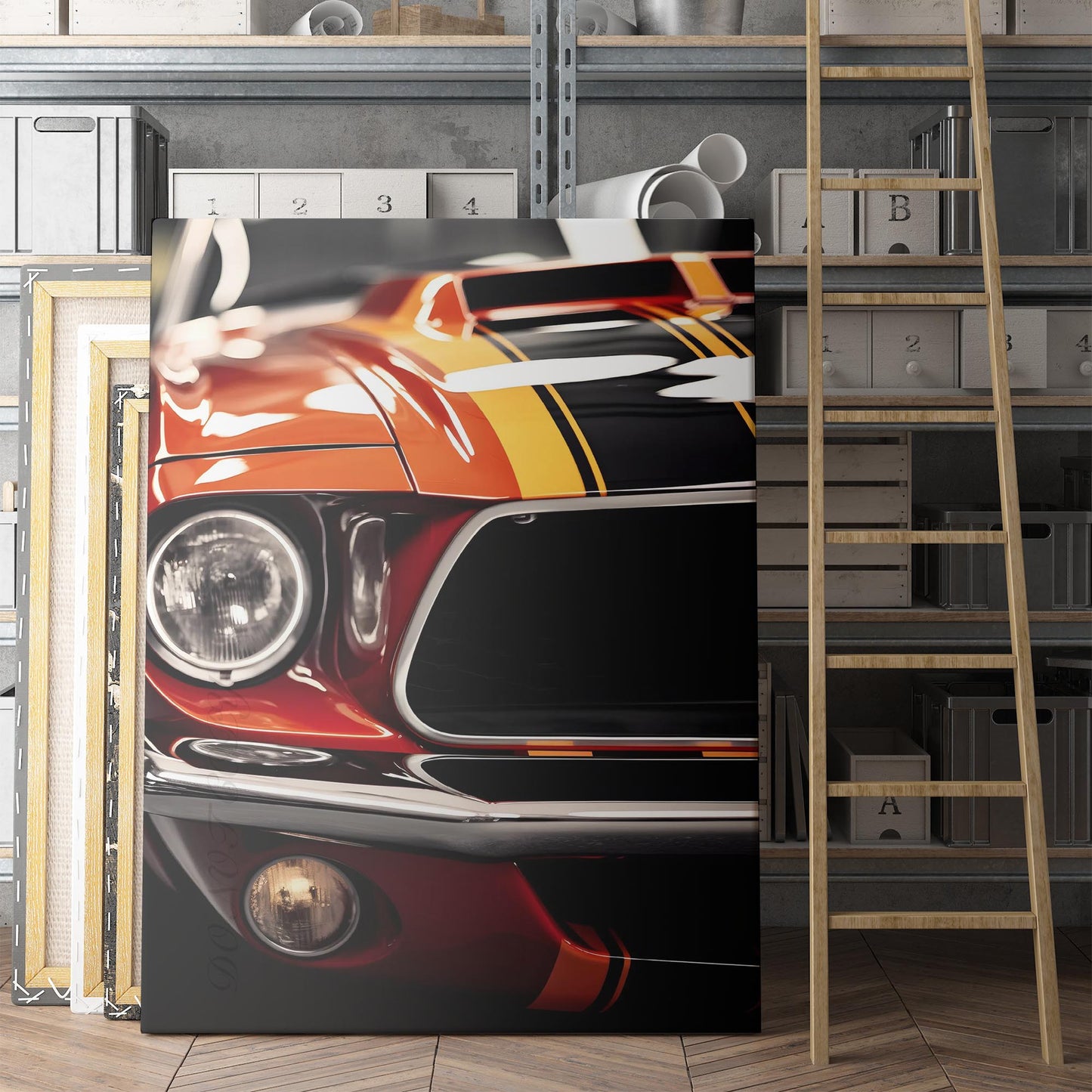 Ford Mustang GT 500 Sports Car