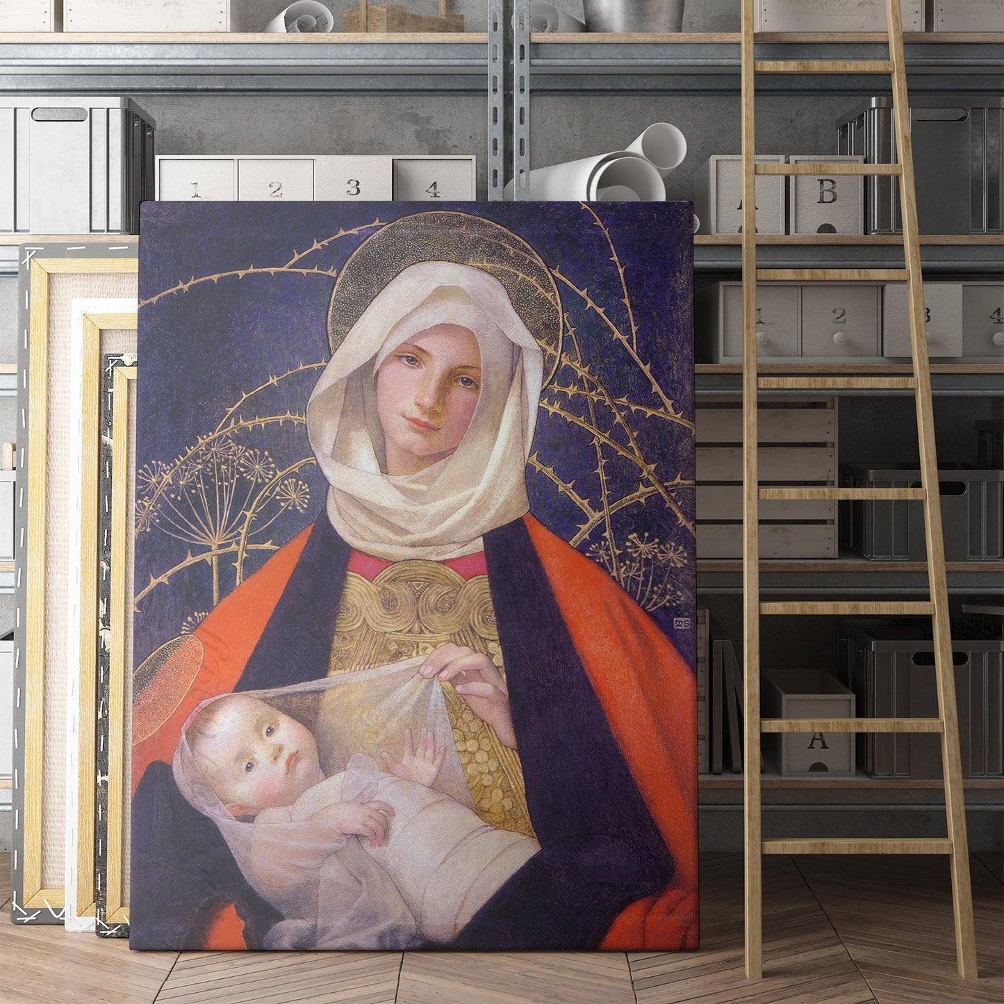 Madonna and Child by Marianne Stokes