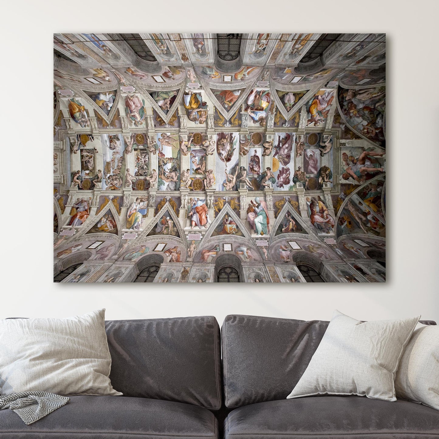 The Sistine Chapel Ceiling by Michelangelo