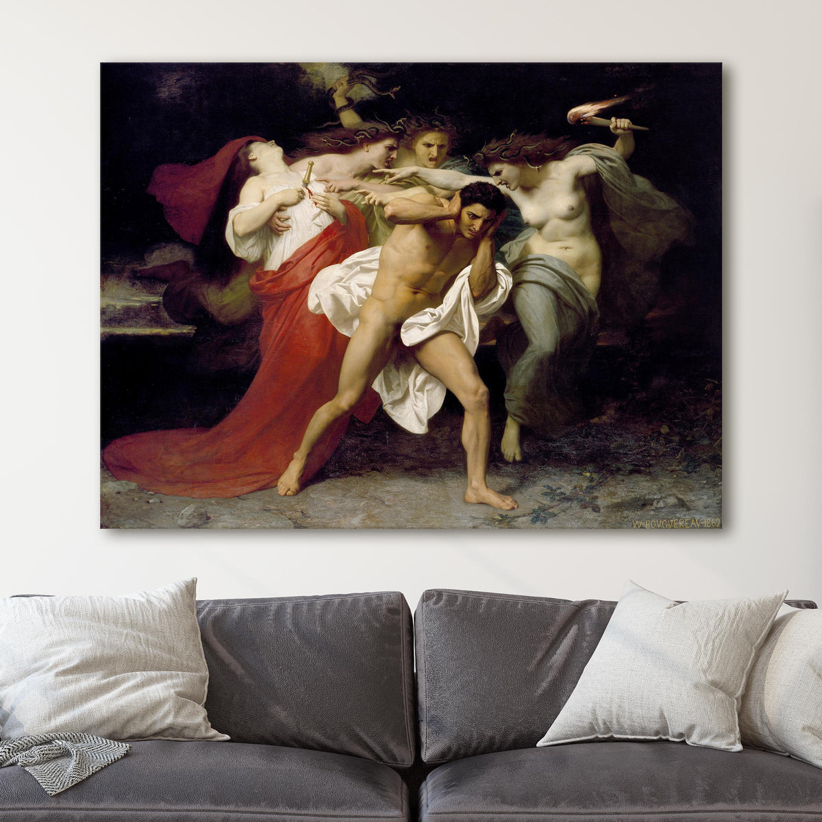 Orestes Pursued by the Furies - William-Adolphe Bouguereau