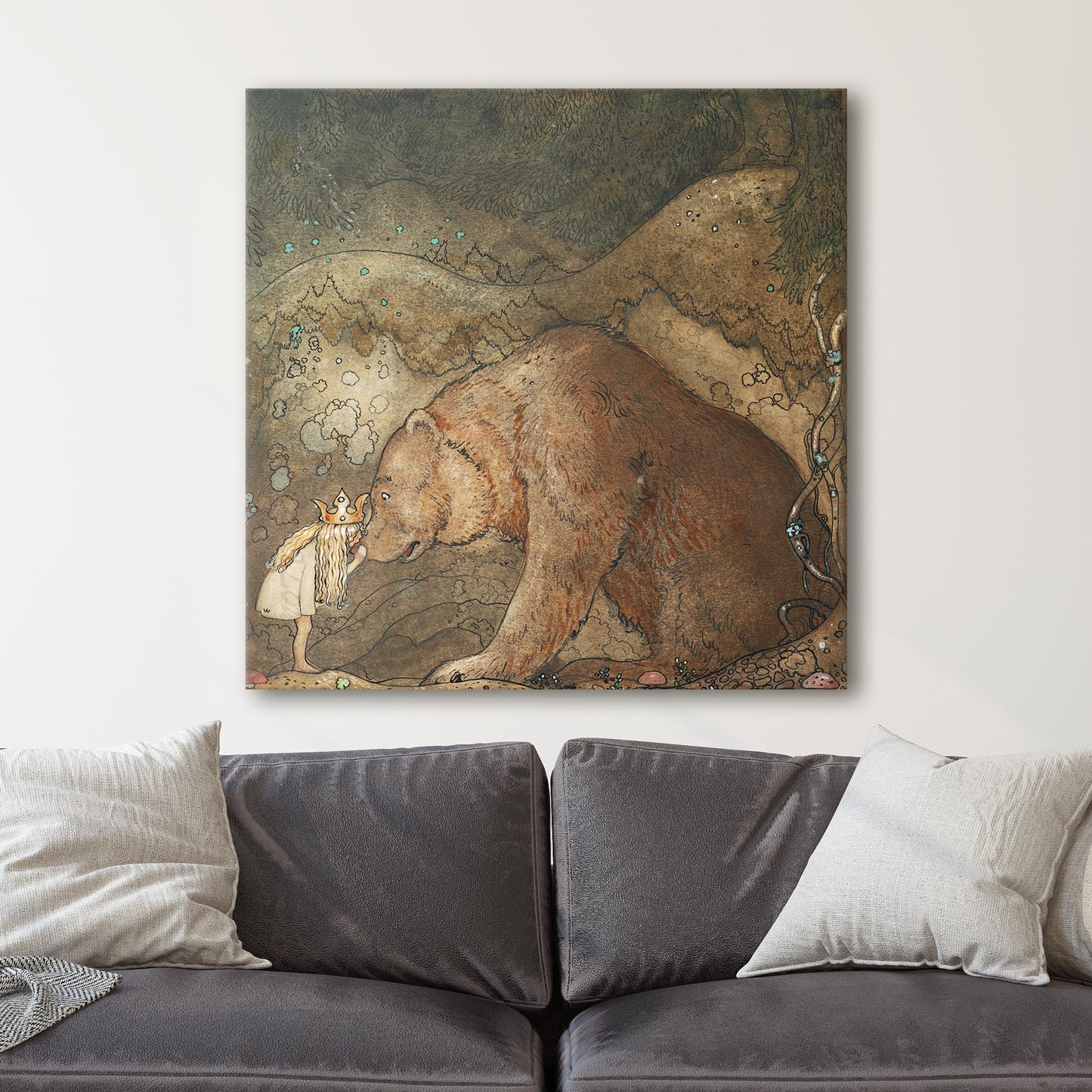 Poor Little Bear & Princess John Bauer