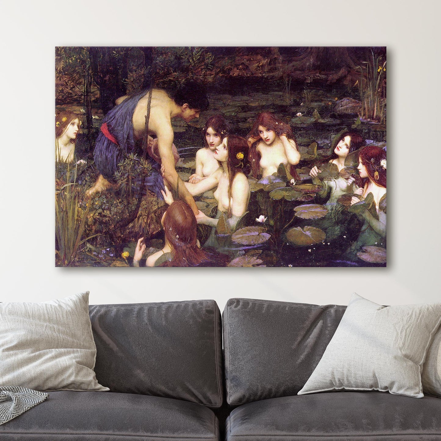 Hylas and the Nymphs 1896 - John William Waterhouse