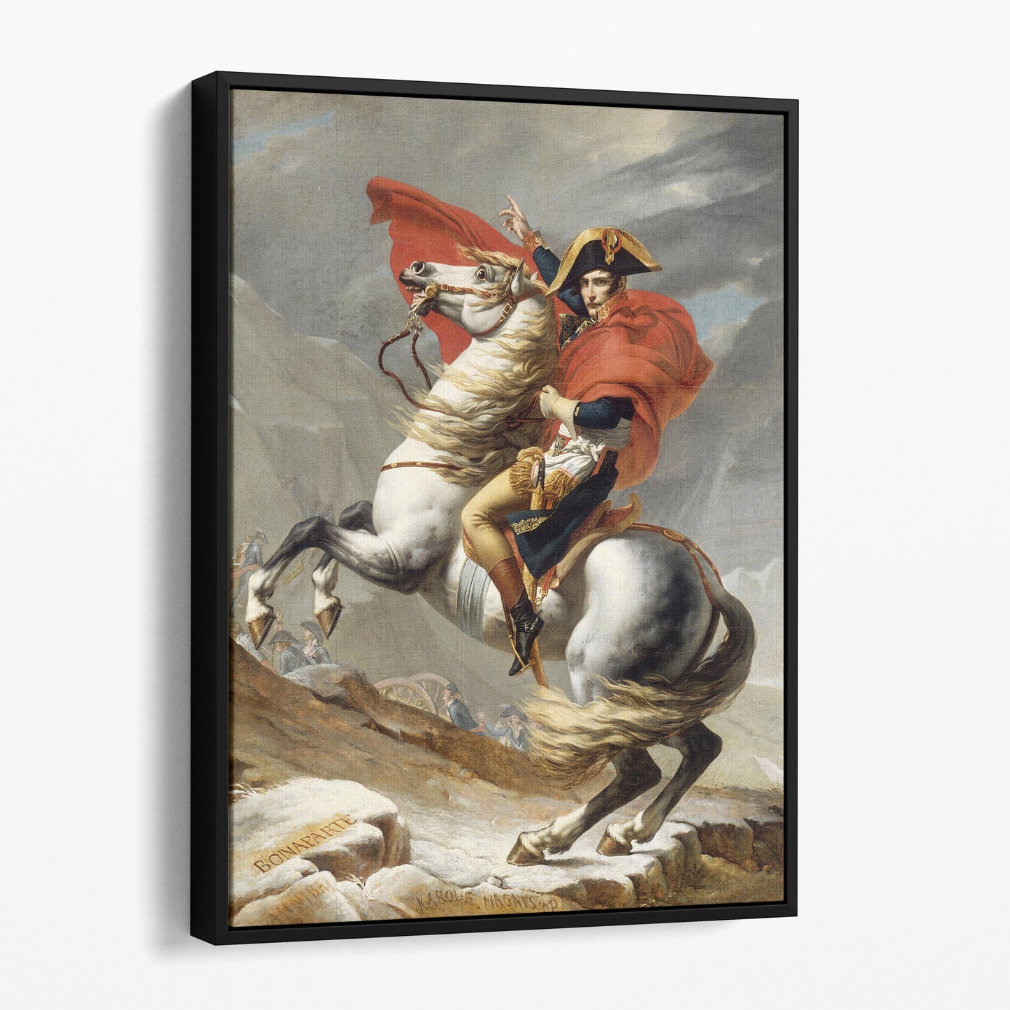 Napoleon Crossing the Alps - Jacques-Louis David