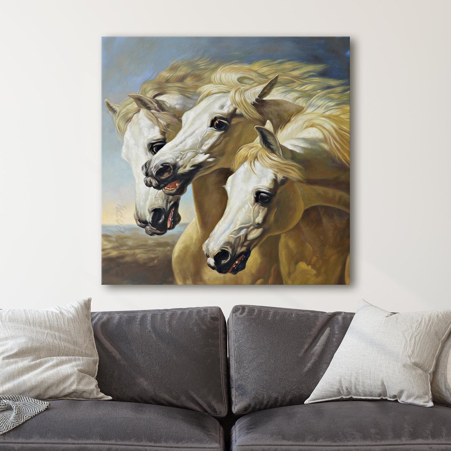 Pharaoh's Horses by John Frederick Herring Sr