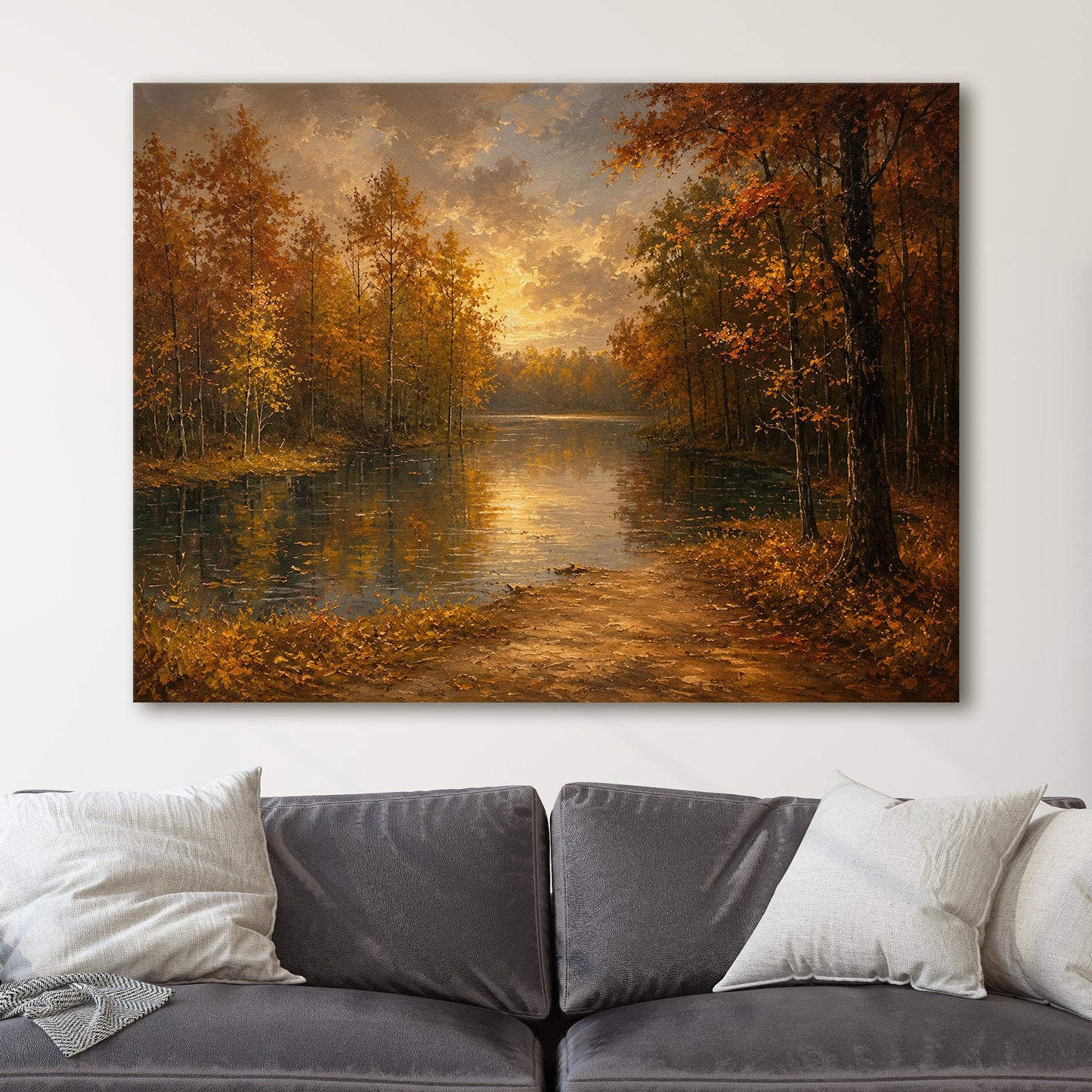 Autumn Forest Landscape