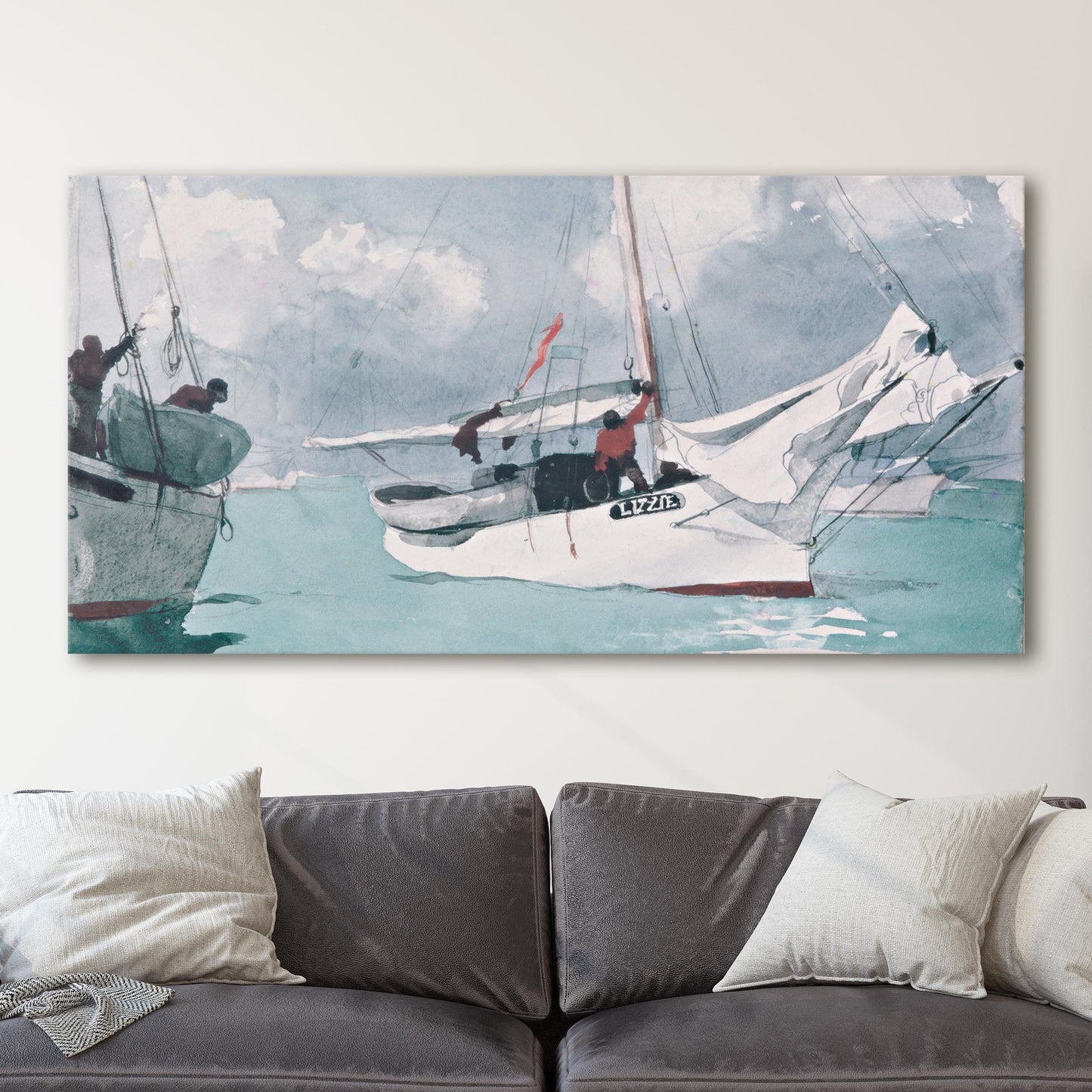 Fishing Boats, Key West by Winslow Homer