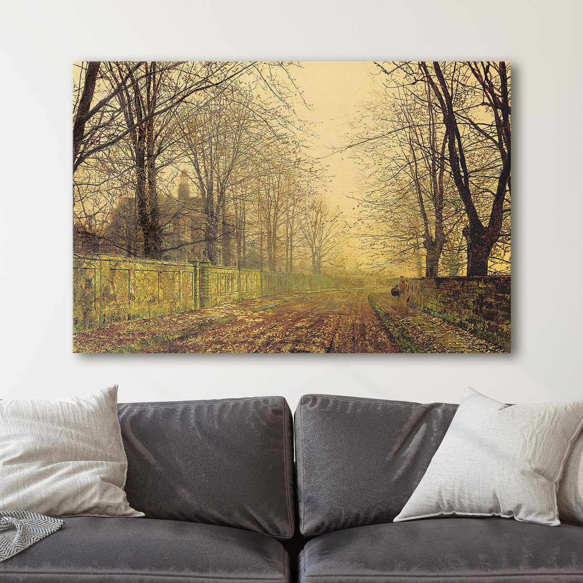 The Sere and Yellow Leaf - John Atkinson Grimshaw