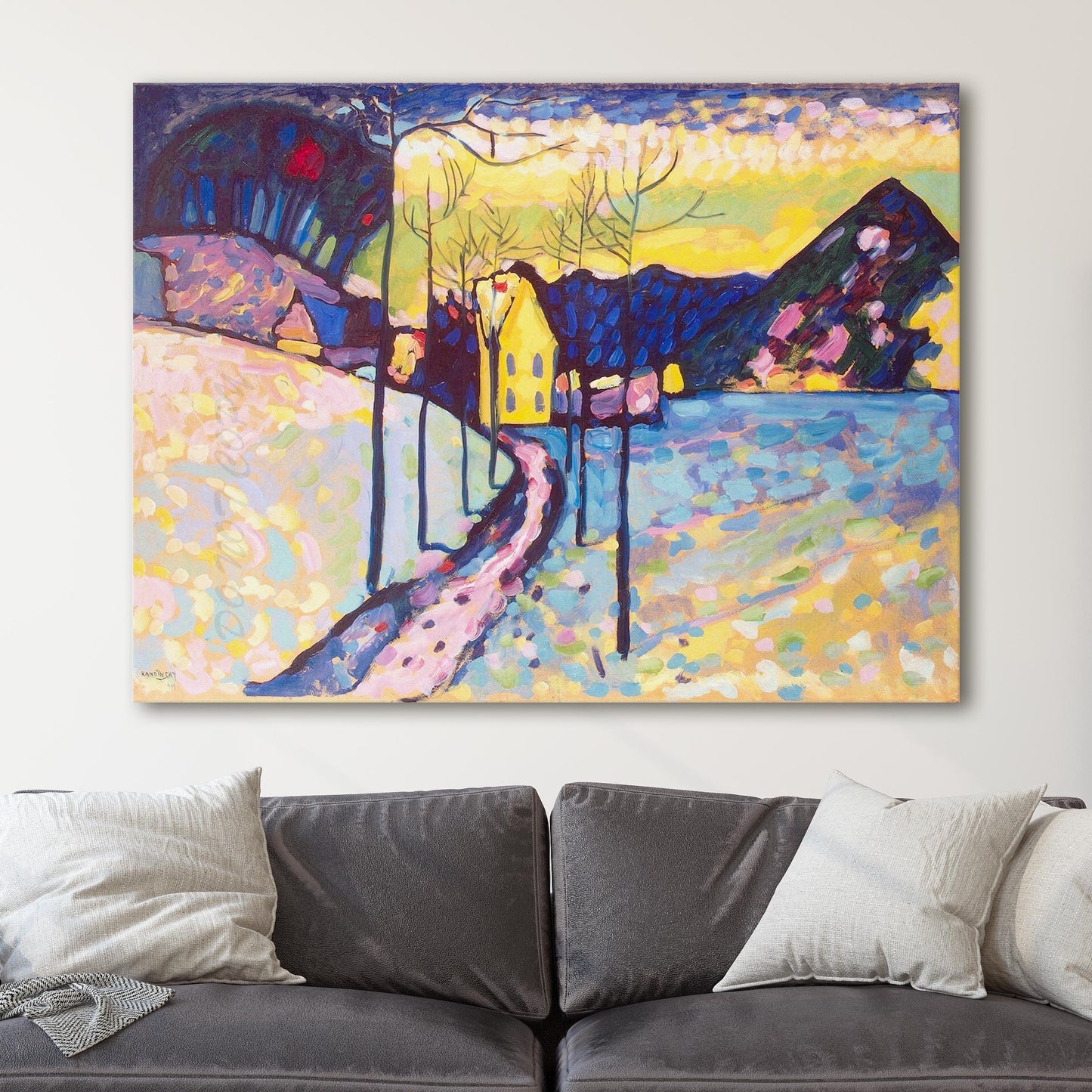 Winter Landscape by Kandinsky
