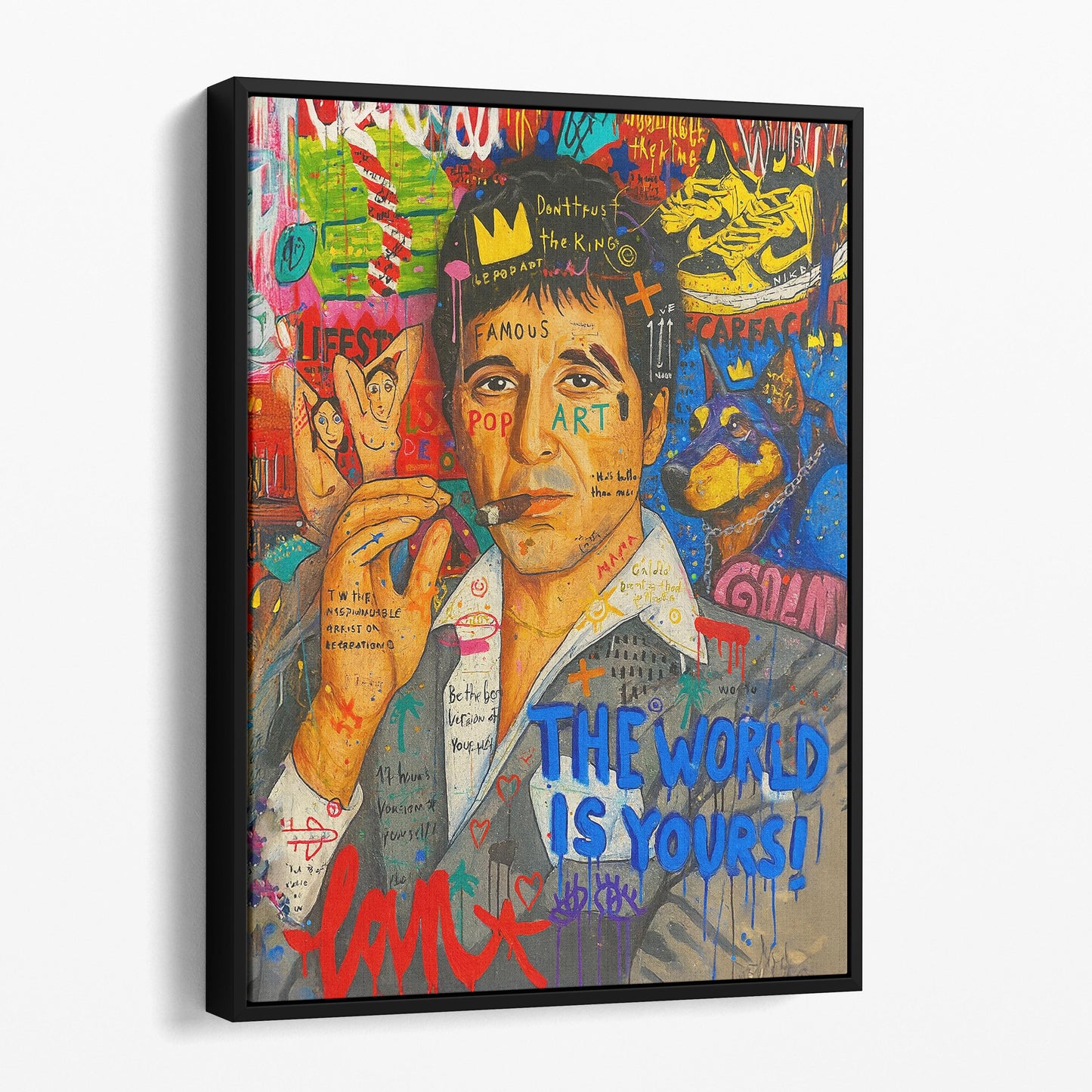 Banksy Scarface The World Is Yours