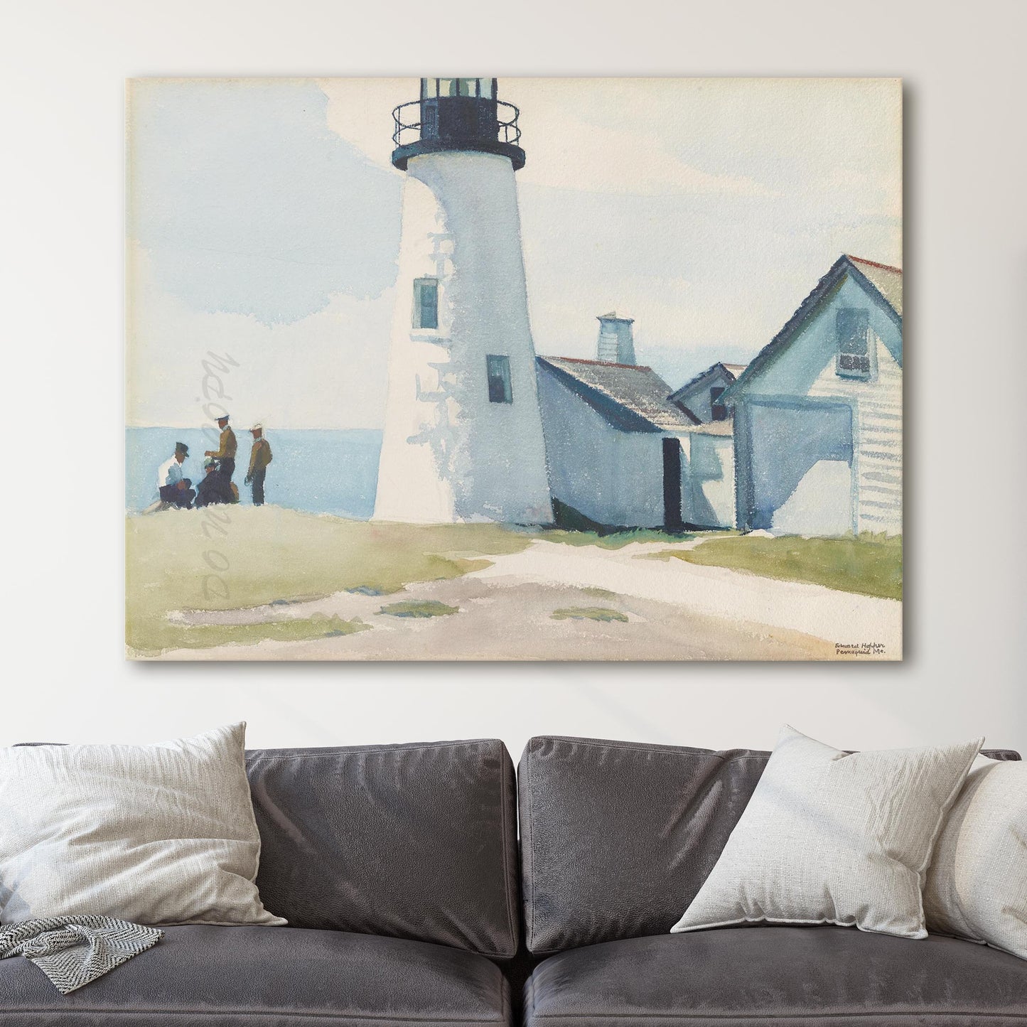 Pemaquid Light, 1929 - Edward Hopper
