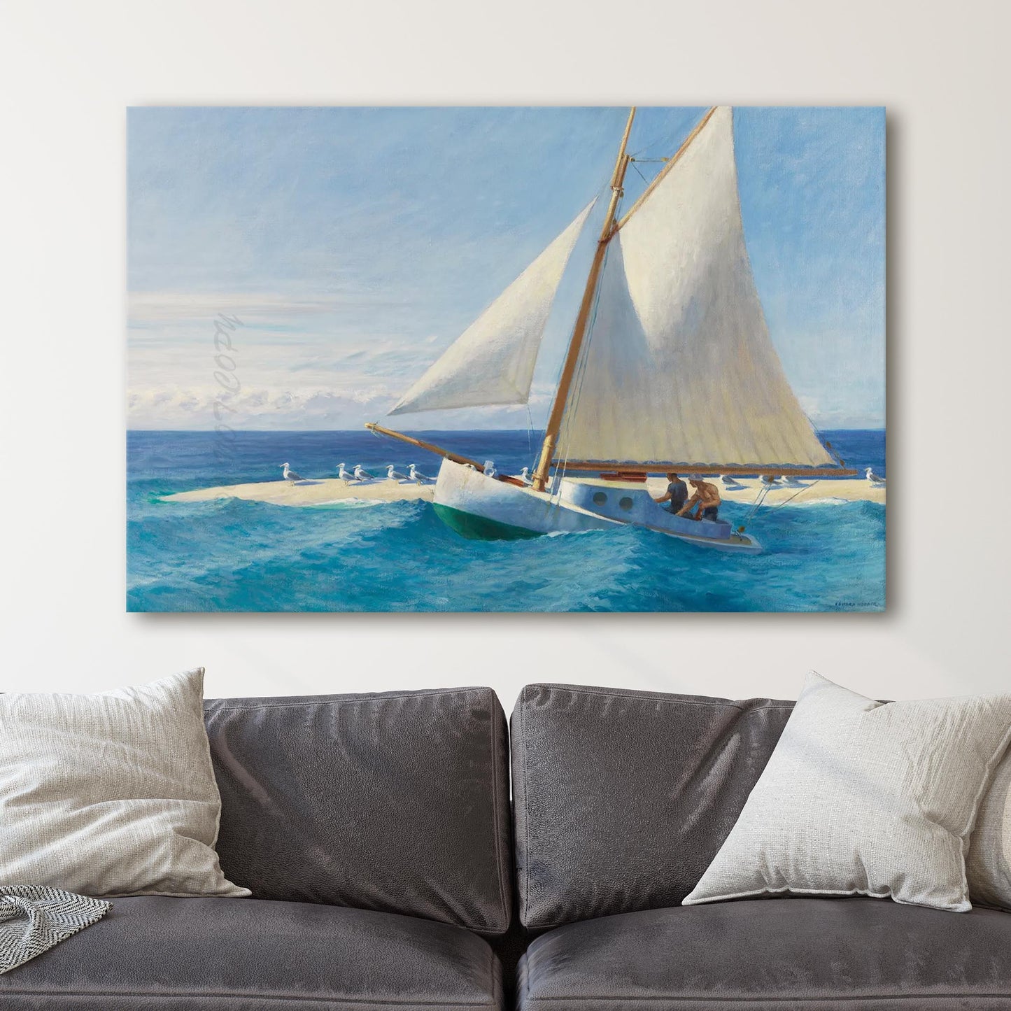 Sailing Boat by Edward Hopper