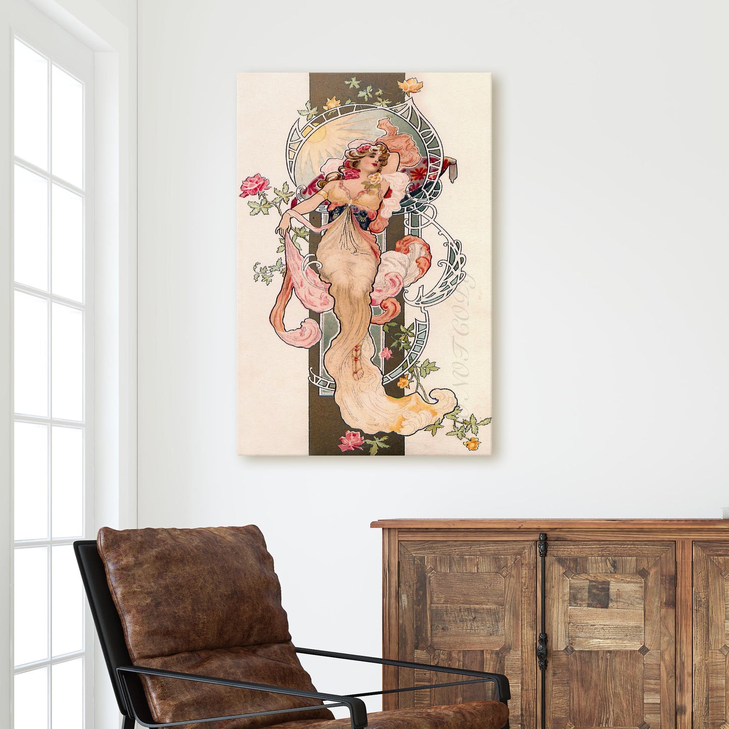 Rose - Art Nouveau