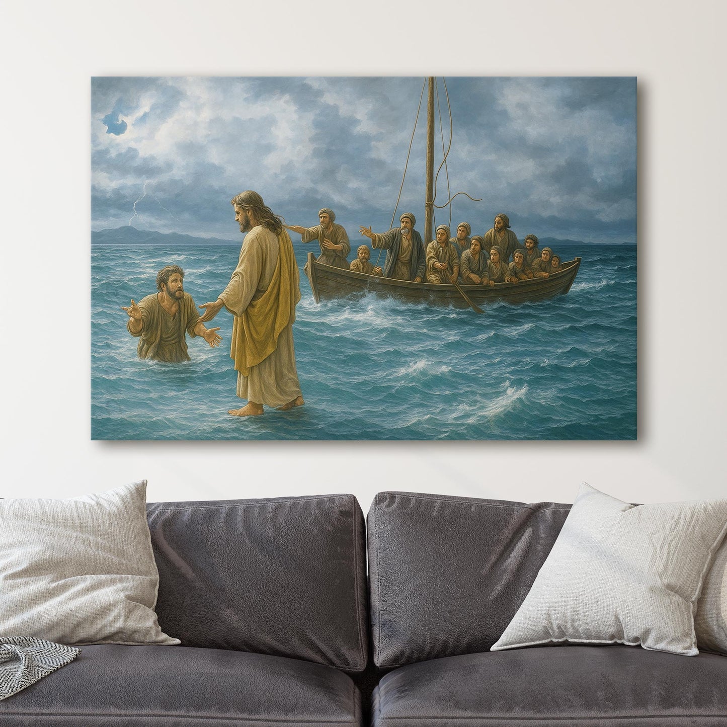 Jesus & Peter on the Water