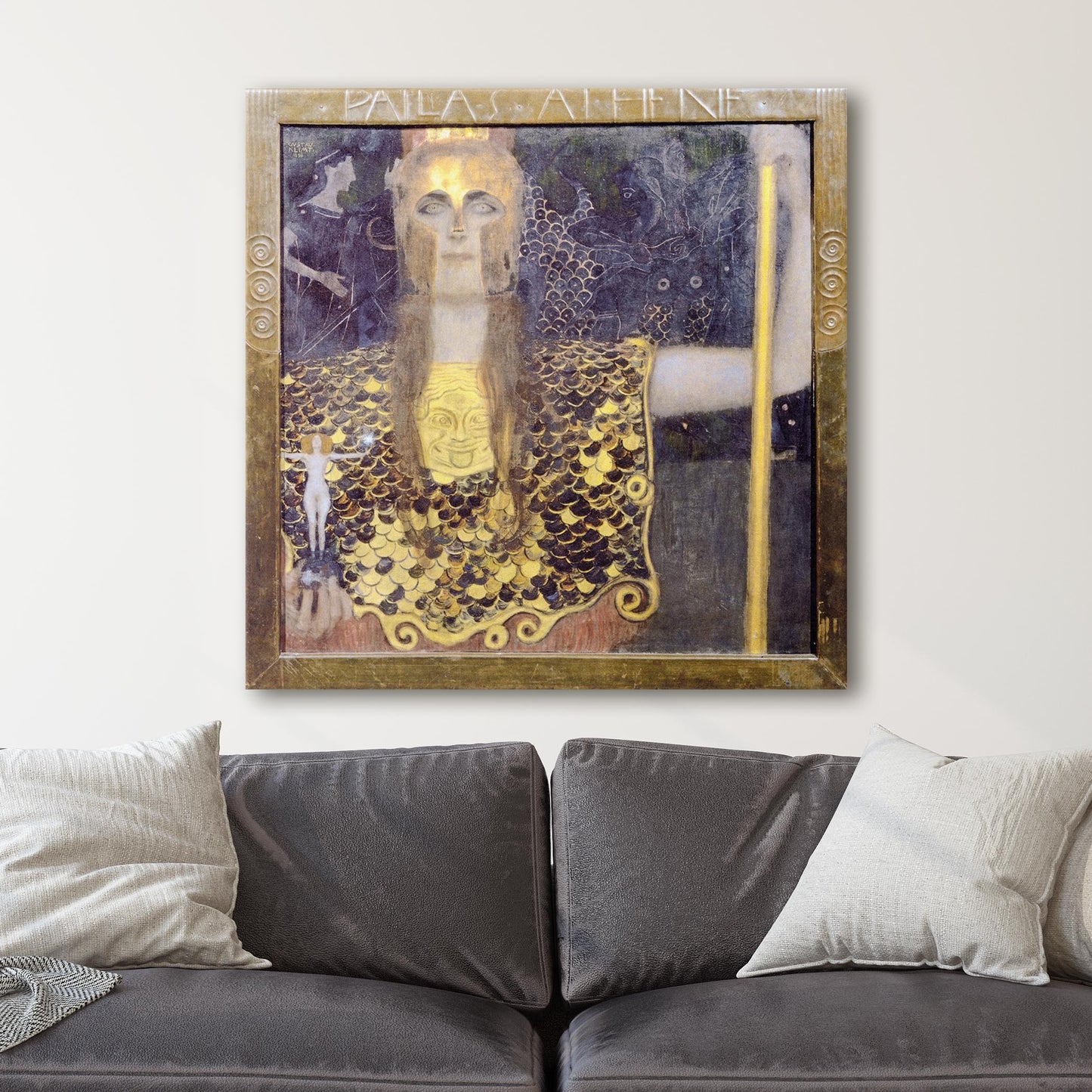 Pallas Athena - Gustav Klimt