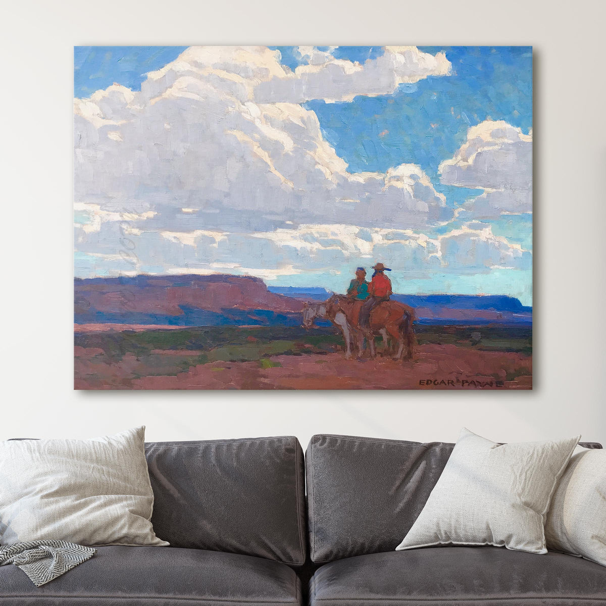 Arizona Sky, 1929 by Edgar Alwin Payne