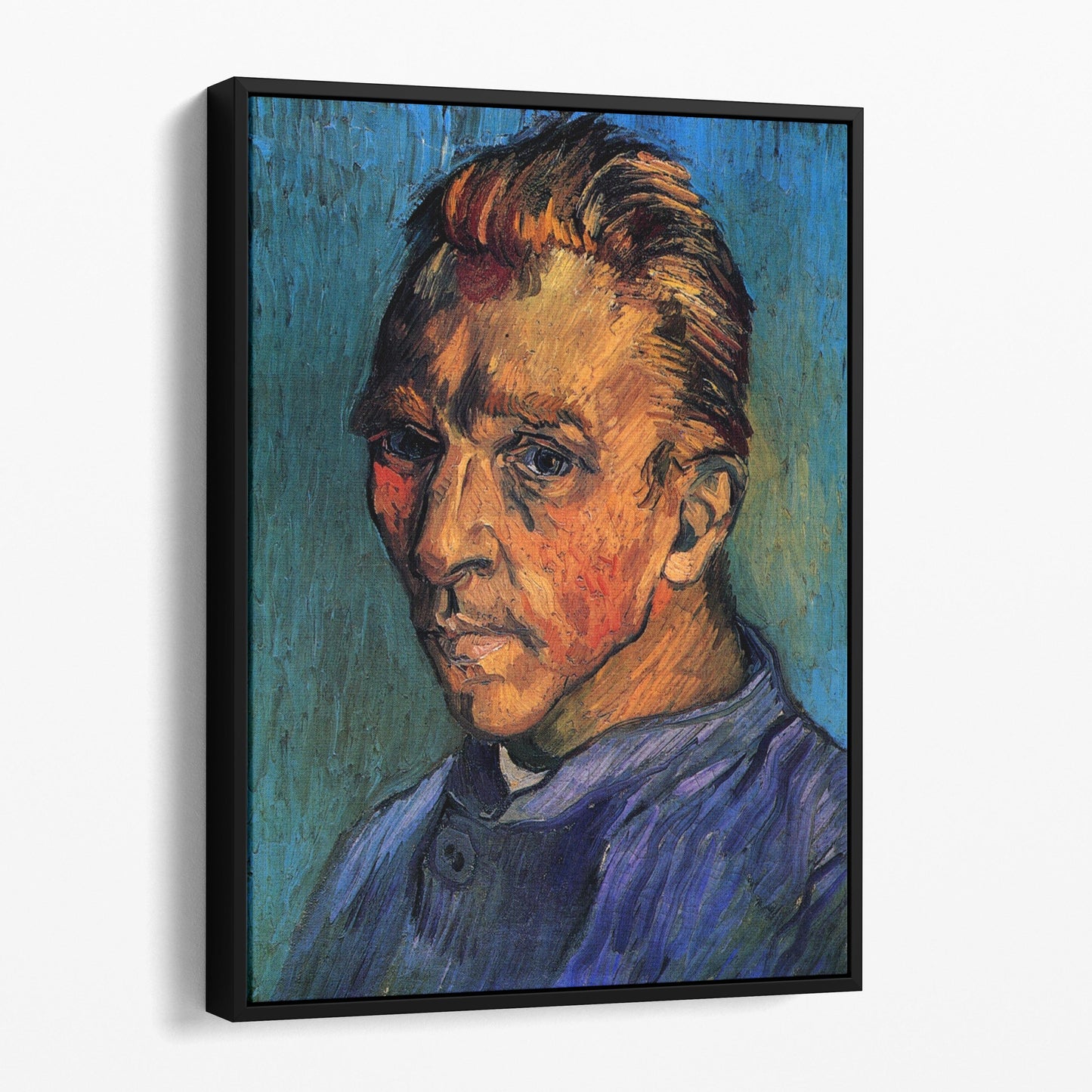 Self Portrait 1889 by Van Gogh
