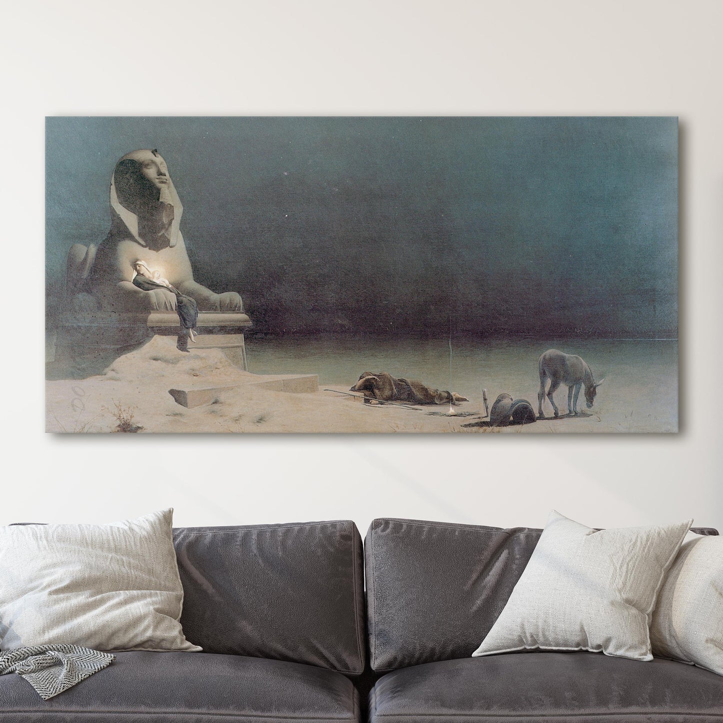 Rest on the Flight into Egypt by Luc-Olivier Merson