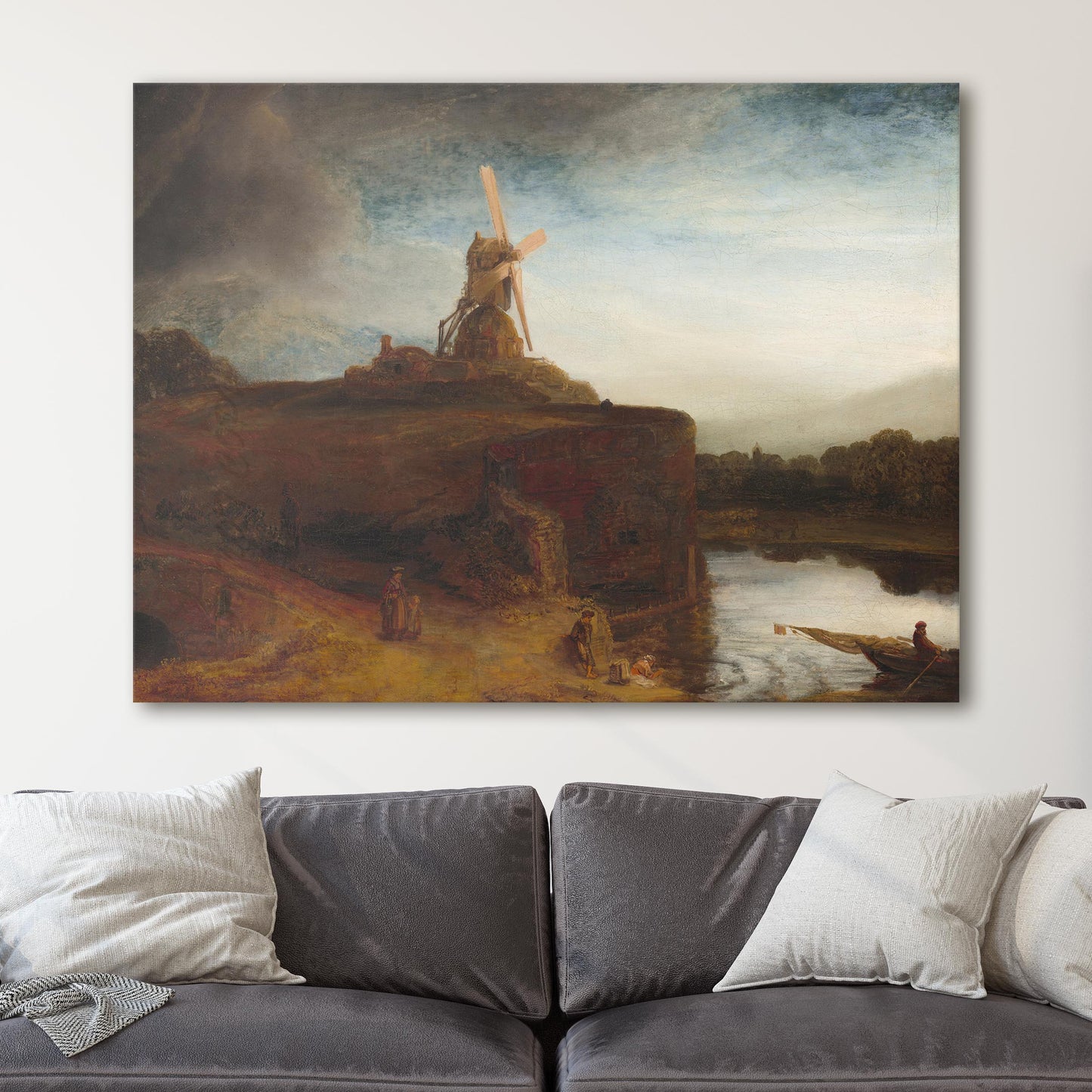 The Mill by Rembrandt