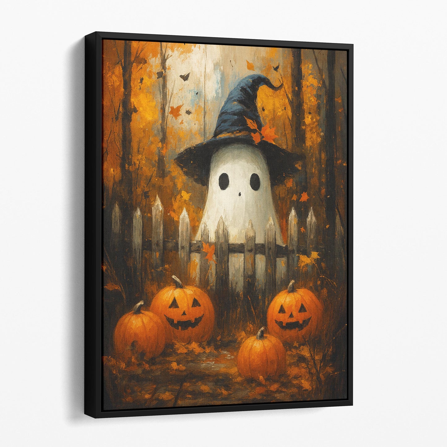 Ghost In A Haunted Forest