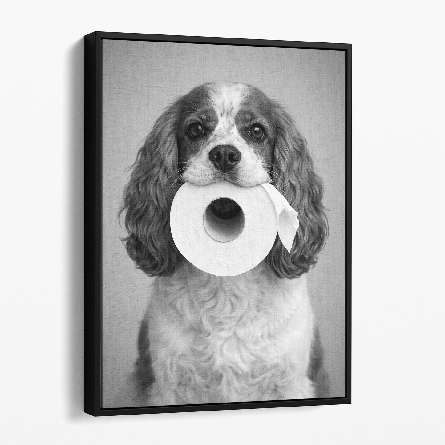 Cocker Spaniel Dog Toilet Paper