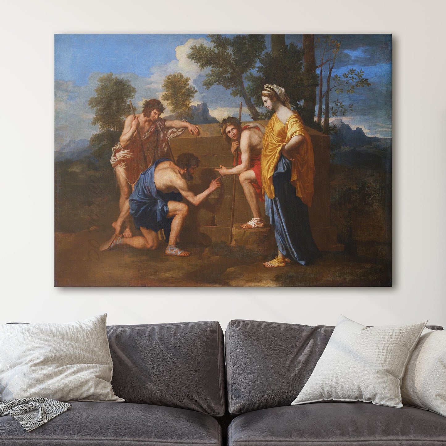The Arcadian Shepherds - Nicolas Poussin