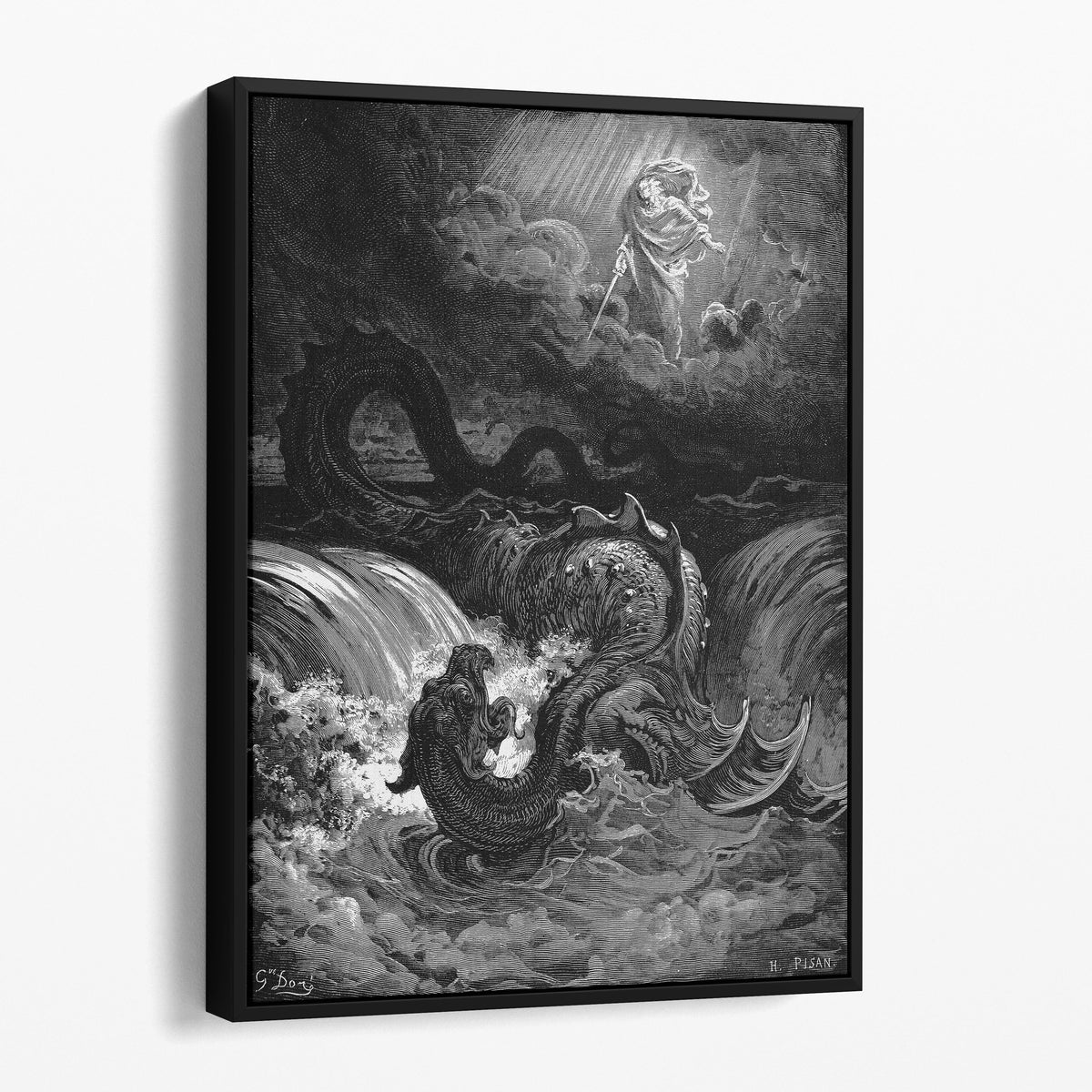 Destruction of Leviathan - Gustave Dore