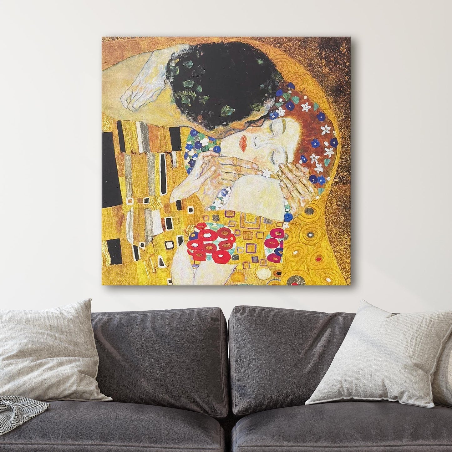 The Kiss by Gustav Klimt