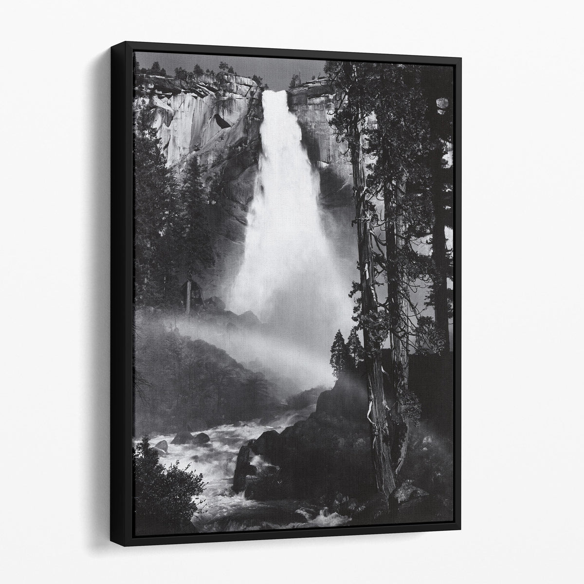 Nevada Falls, Yosemite National Park, California by Ansel Adams