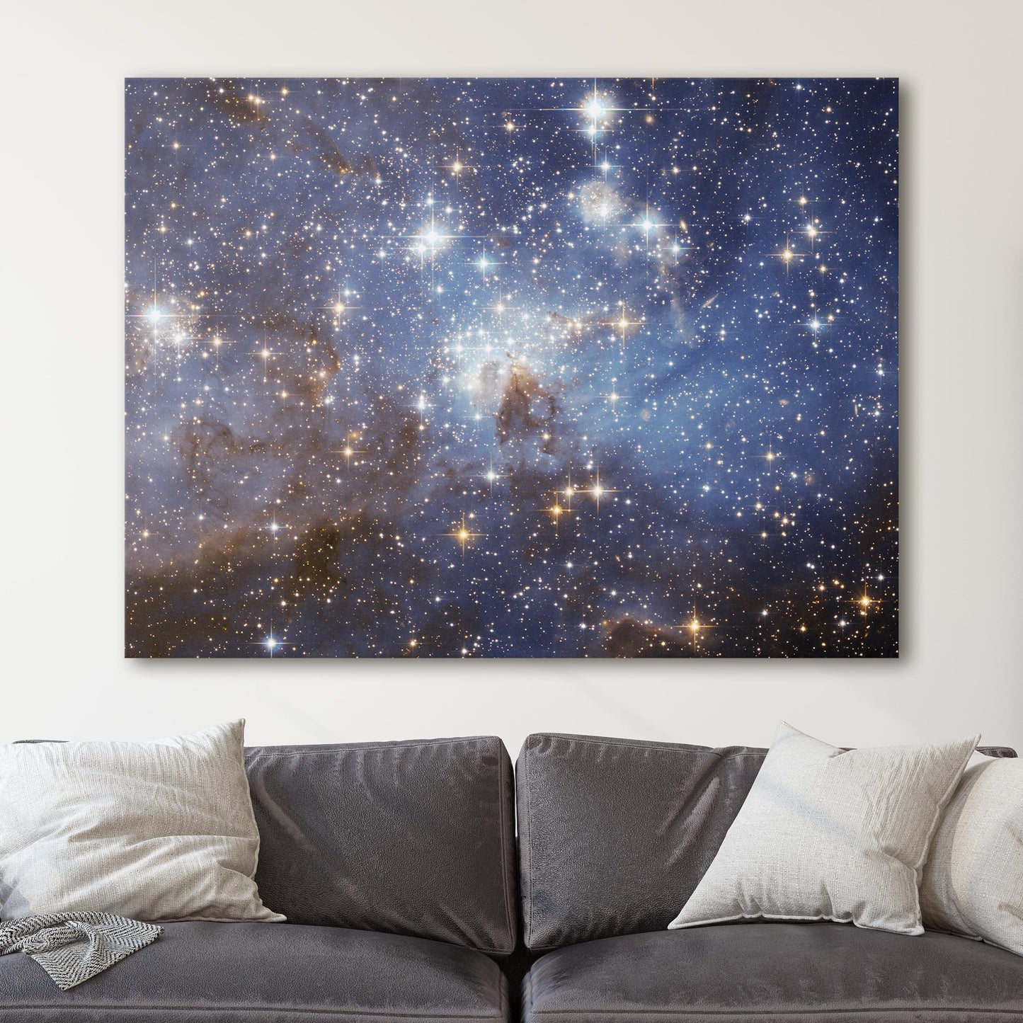 LH-95 Stellar Nursery (NASA Hubble Space Telescope)