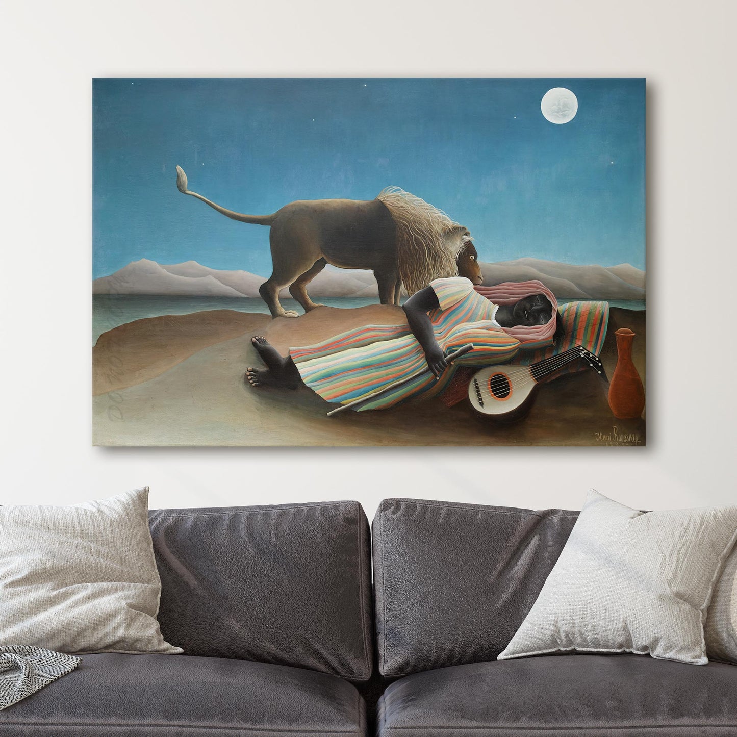 The Sleeping Gypsy 1897 by Henri Rousseau