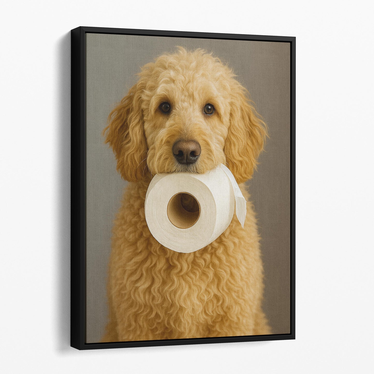Golden Doodle Dog Toilet Paper