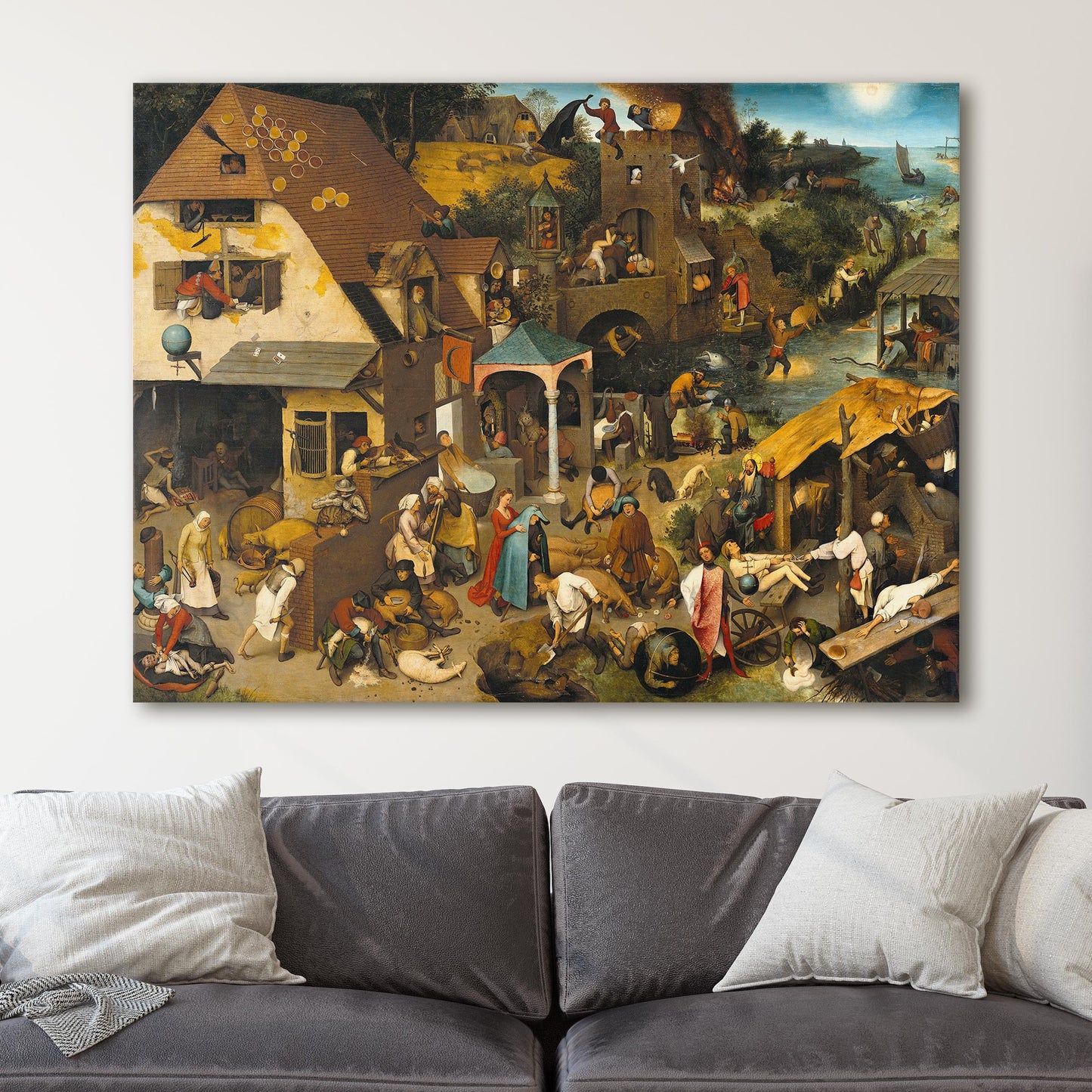 The Dutch Proverbs - Pieter Brueghel the Elder
