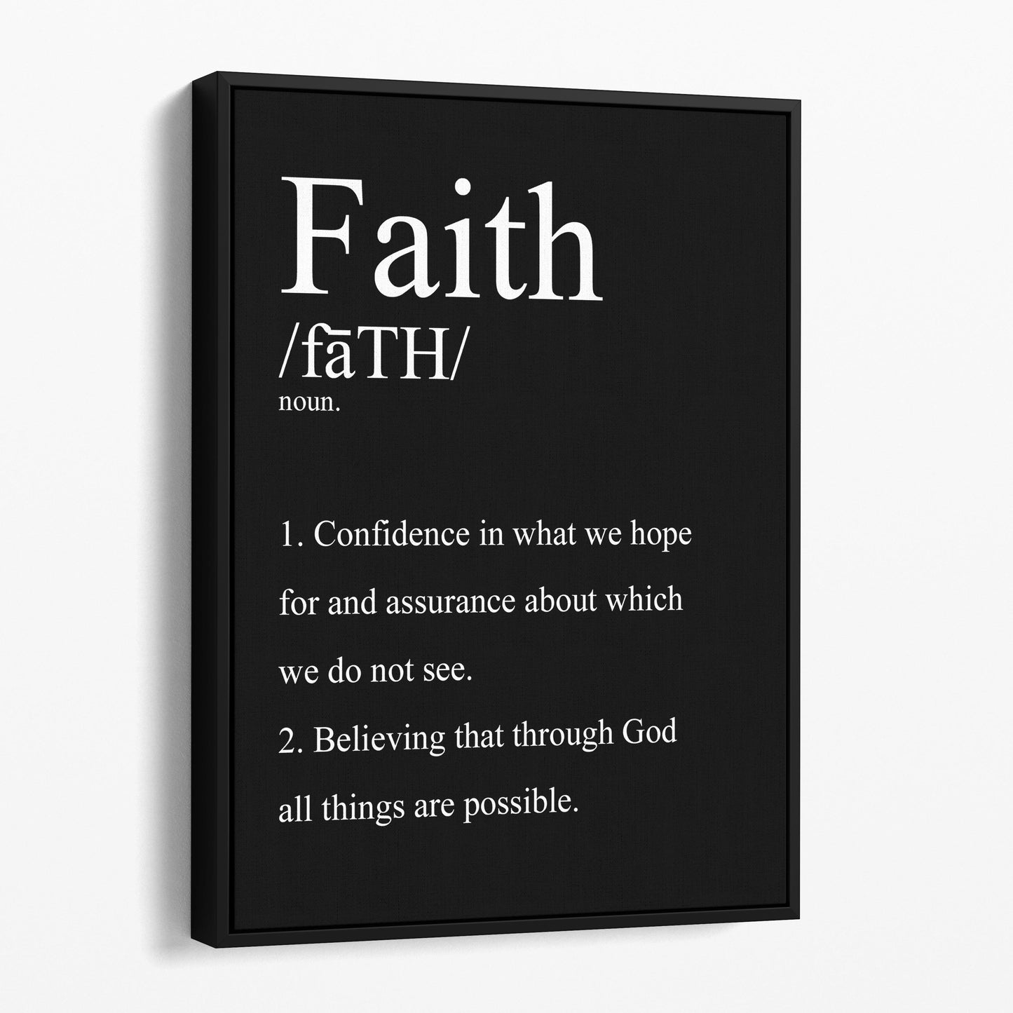 Faith Christian Definition