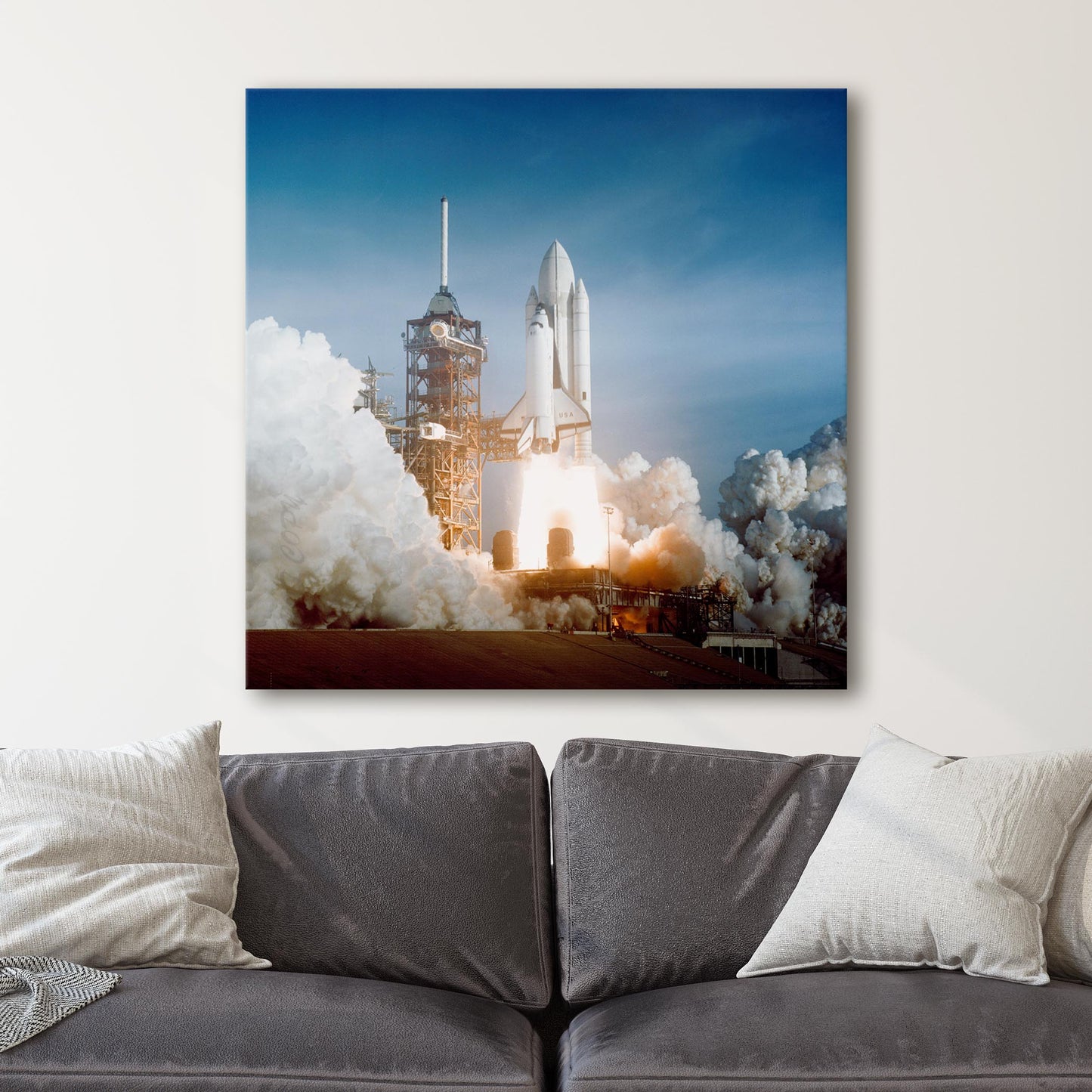 First Space Shuttle Launch, 1981 Shuttle Columbia