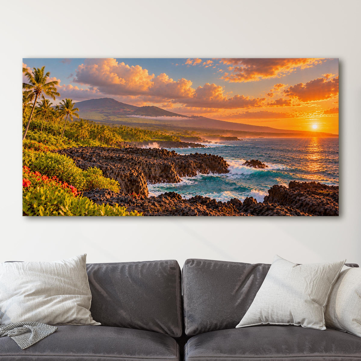 Hawaii Volcano Landscape