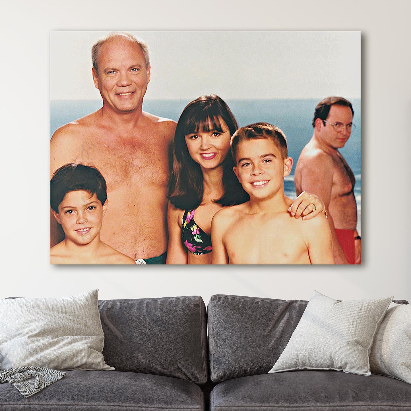 Seinfeld Kruger Family Beach Photo