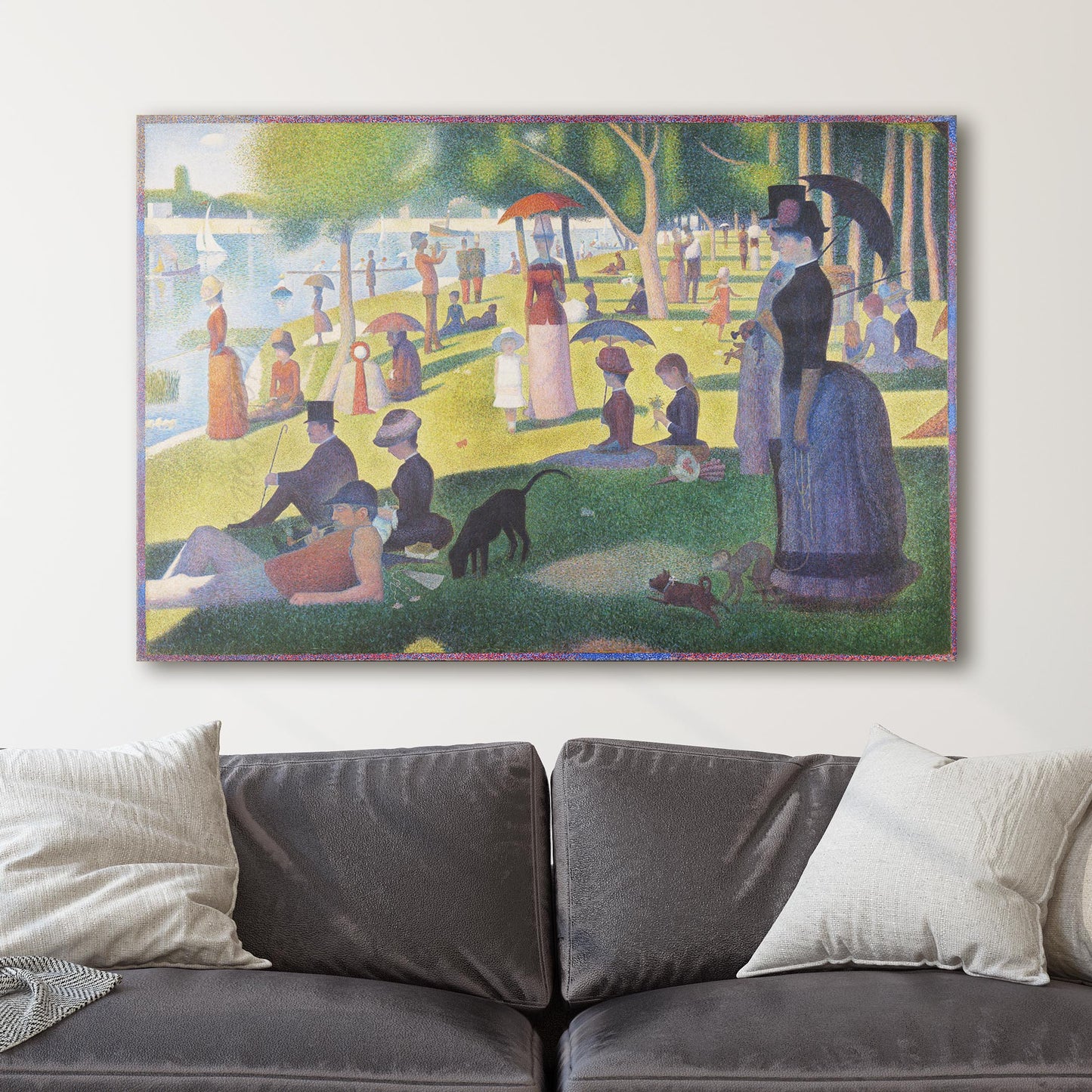 A Sunday Afternoon on the Island of La Grande Jatte by Georges Seurat