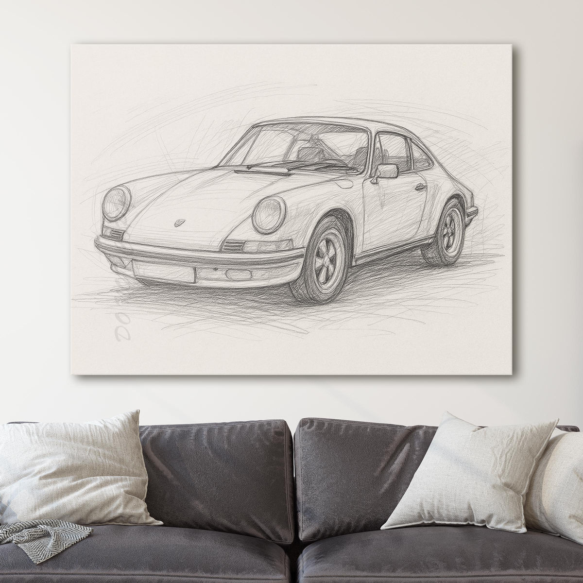 Porsche 911 Illustration
