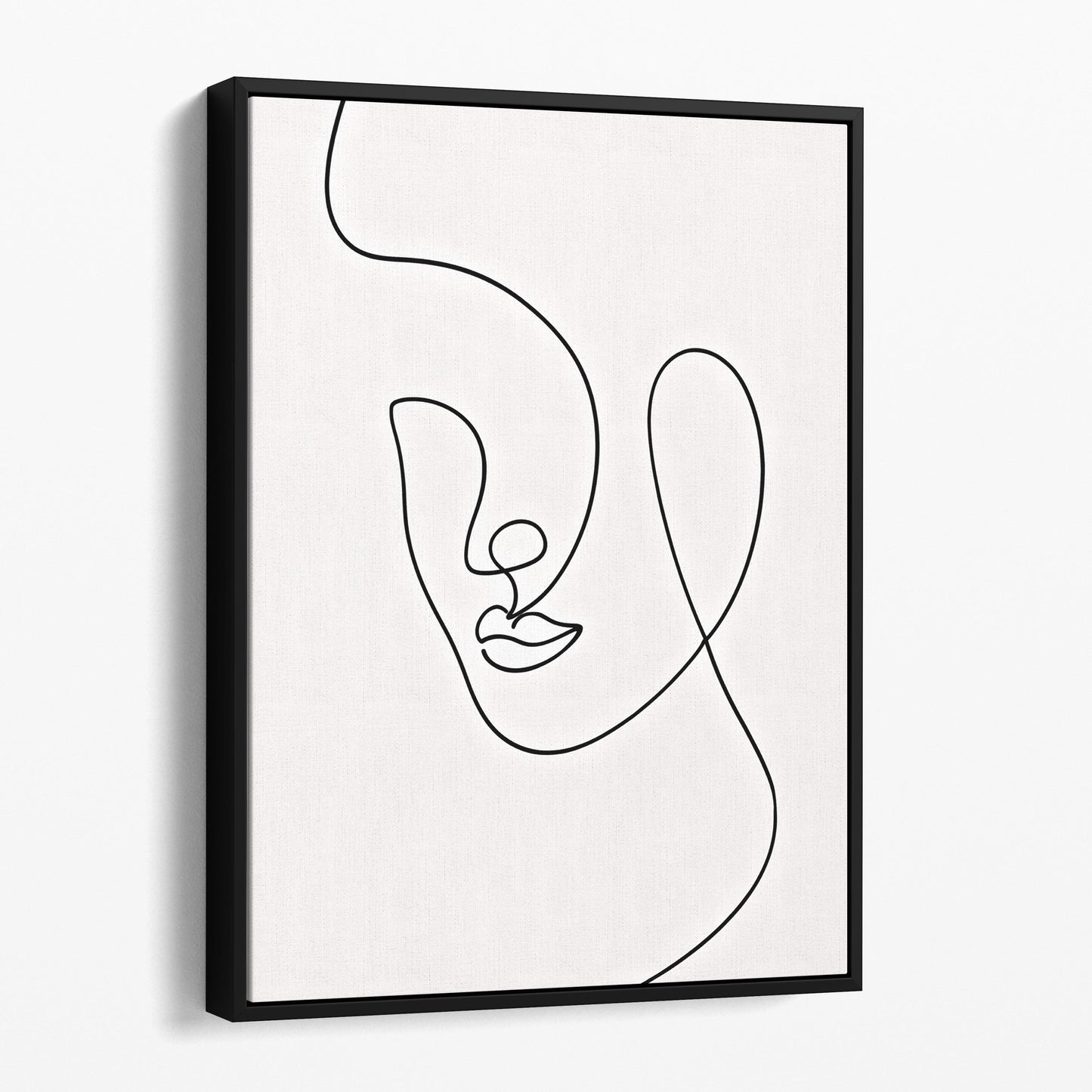 Face Of A Woman Line Art