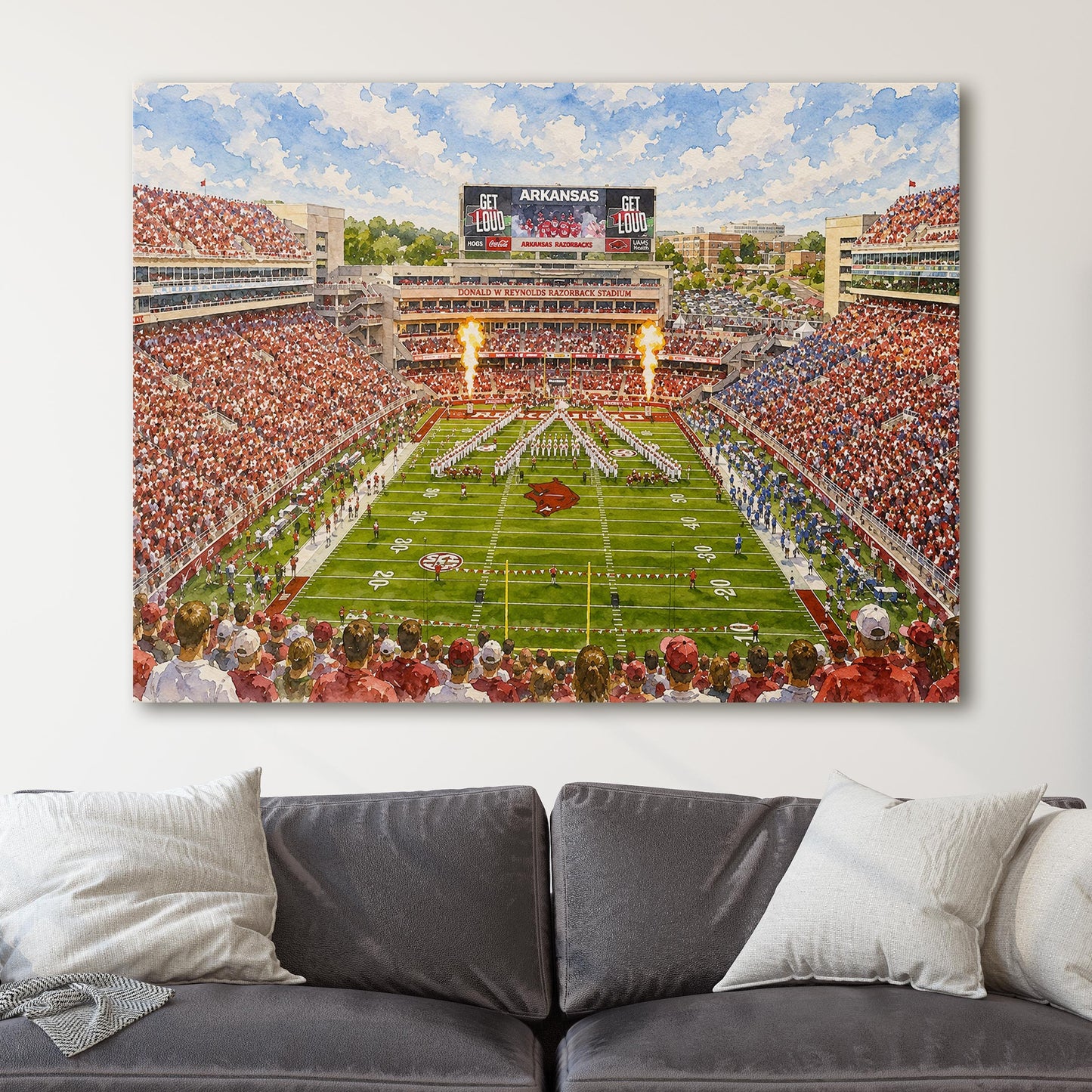 Donald W. Reynolds Razorback Stadium, Arkansas