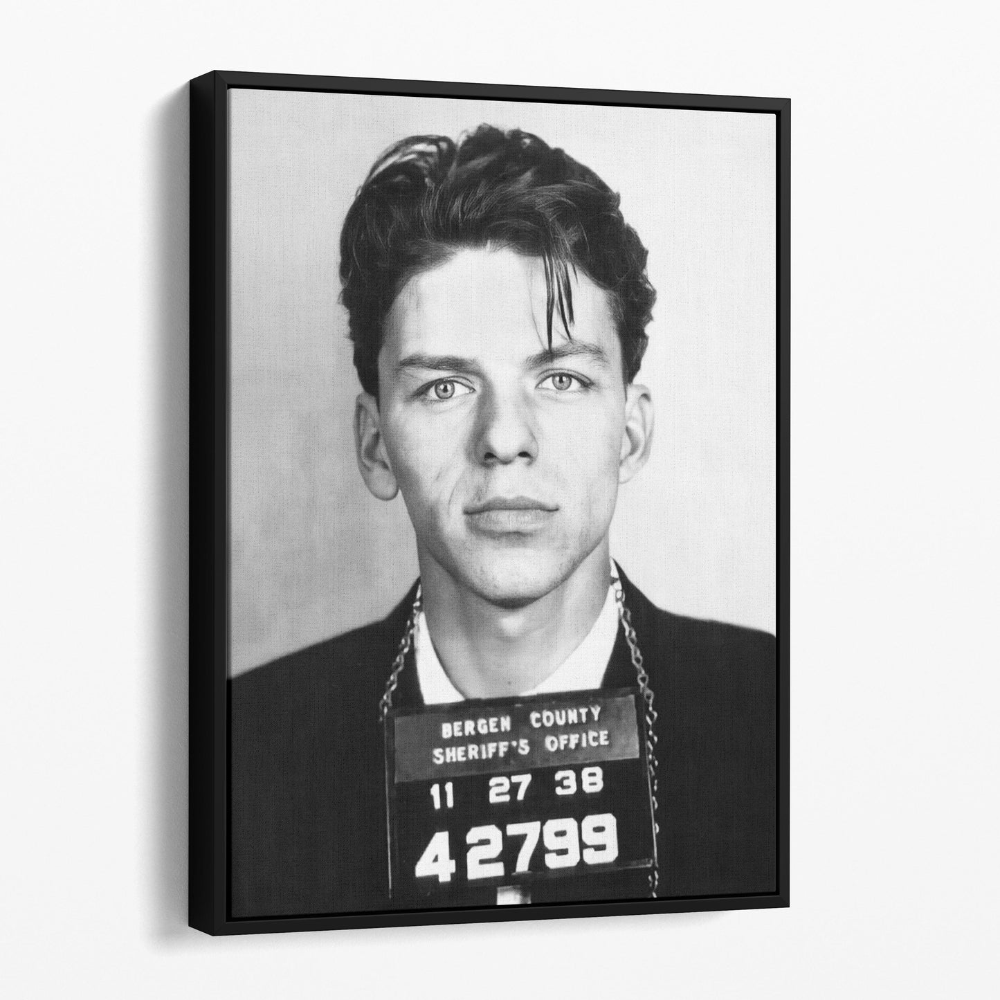 Frank Sinatra Jail Mug Shot
