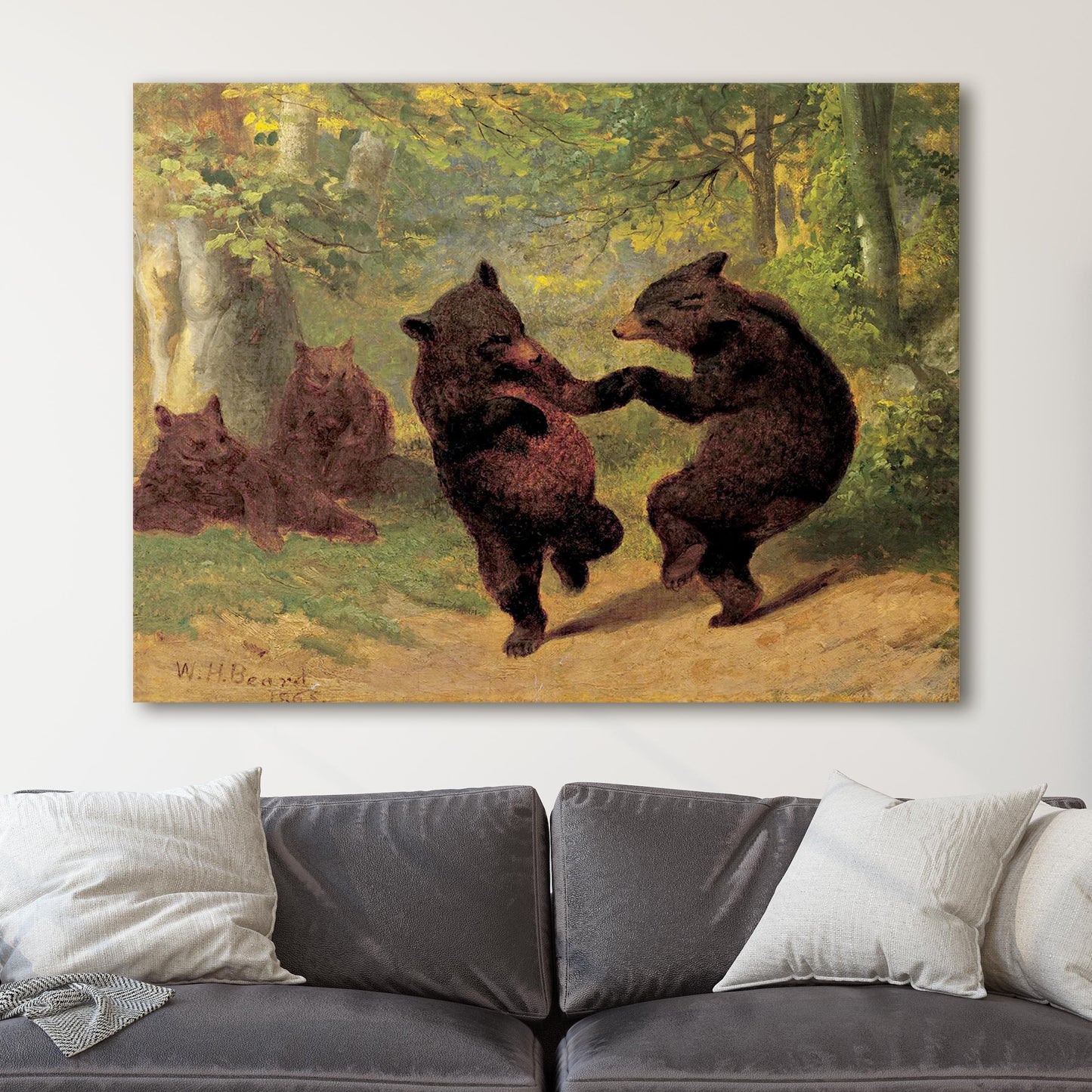 Dancing Bears By William Holbrook Beard