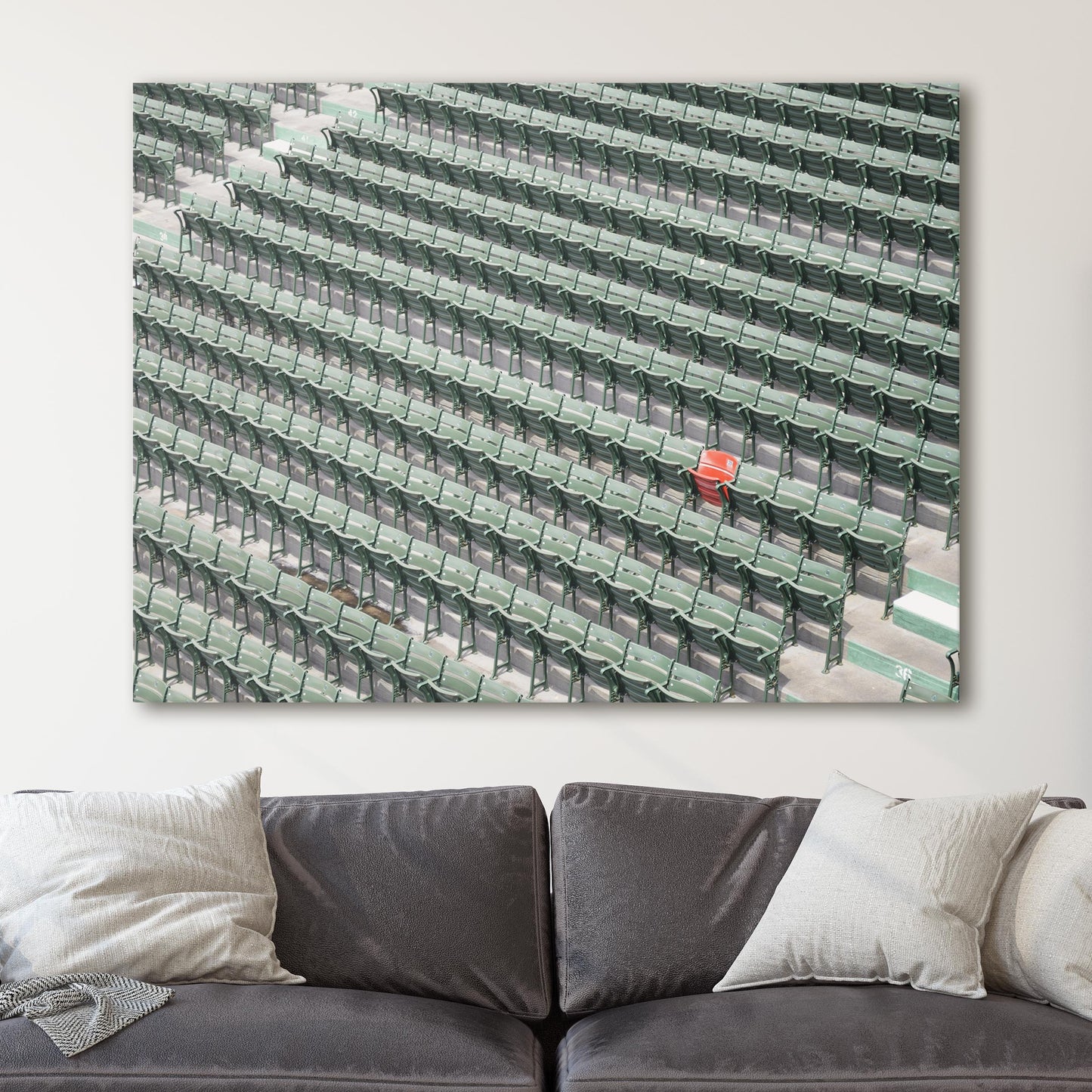 The Lone Red Seat, Fenway Park Boston