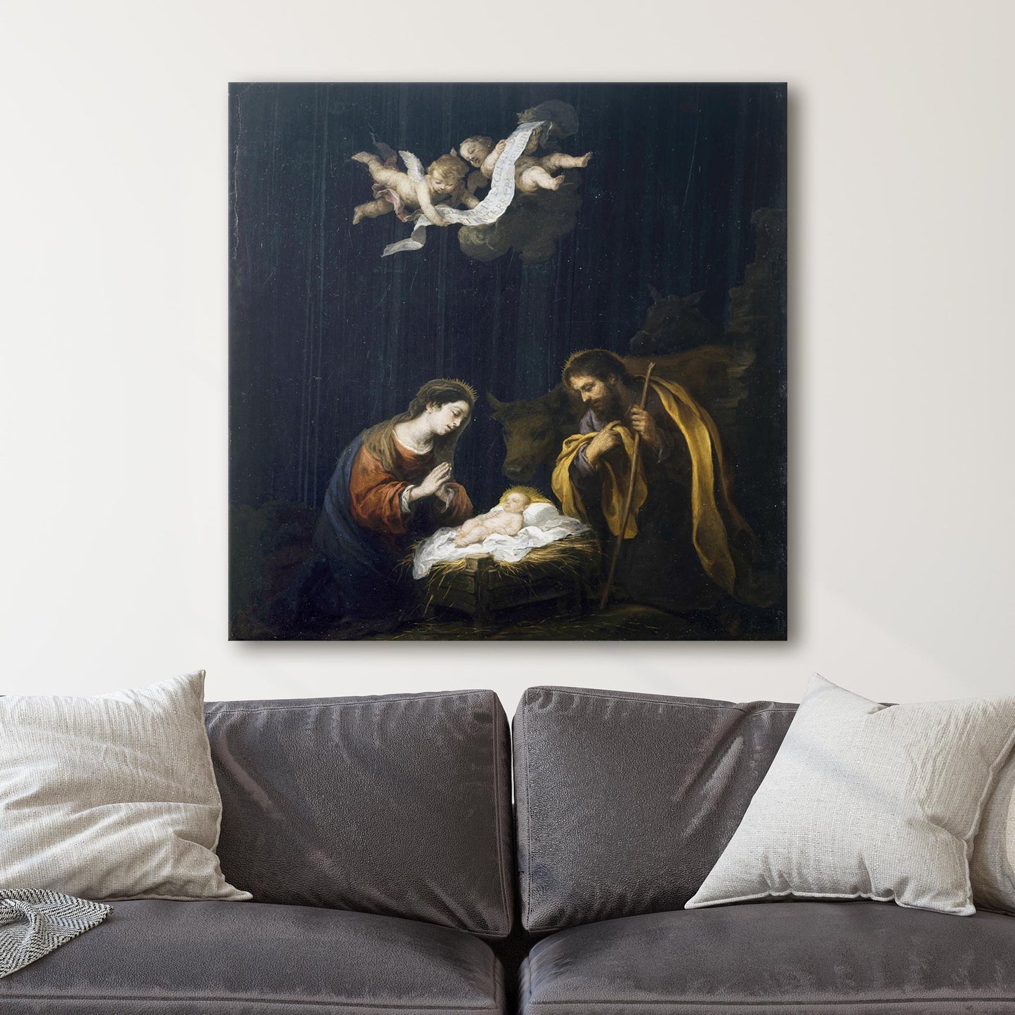 The Nativity by Bartolomé Esteban Murillo