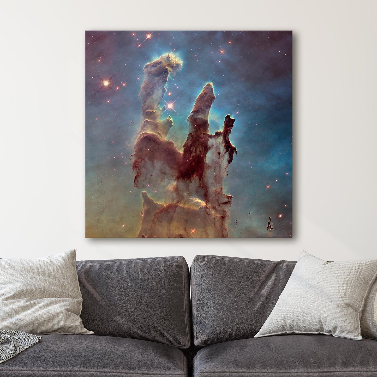 Pillars of Creation Eagle Nebula - NASA Hubble Telescope