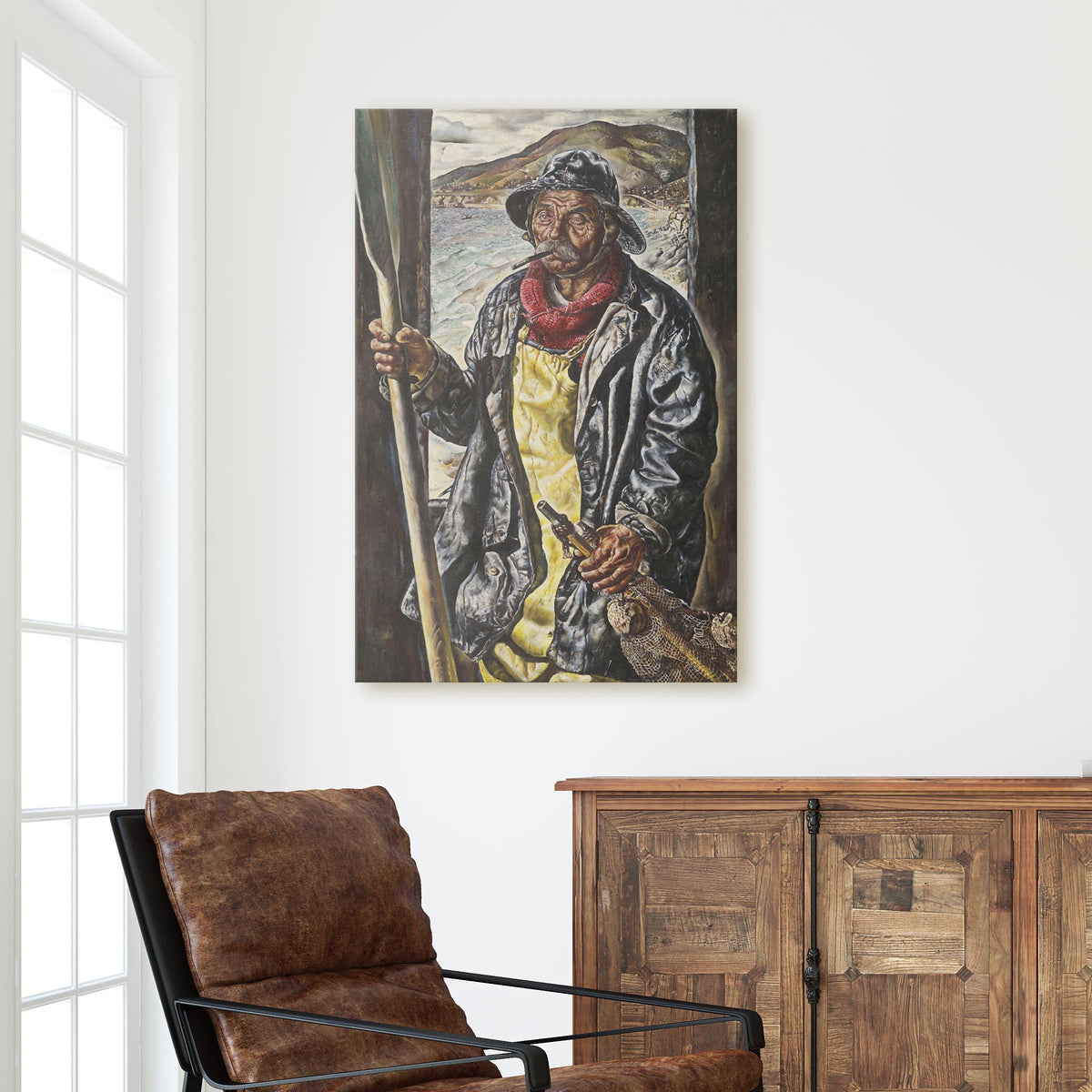 Heavy the Oar to Him Who is Tired, 1929 - Ivan Albright