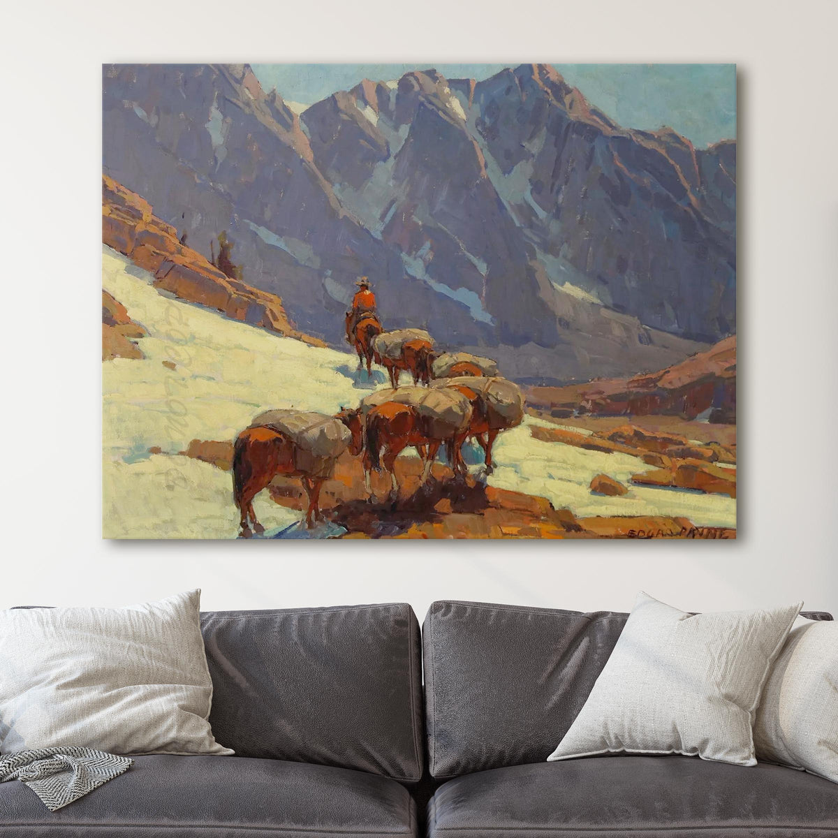 Sierra Pass - Edgar Payne