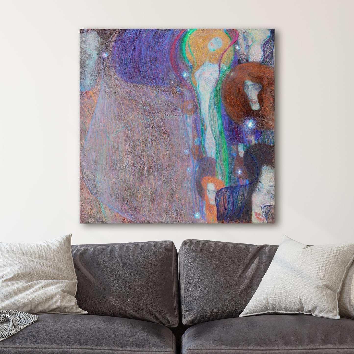 Will-O'-The-Wisps by Gustav Klimt